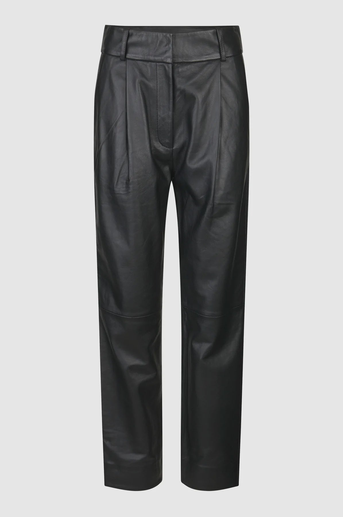 INDAI LEATHER TROUSERS