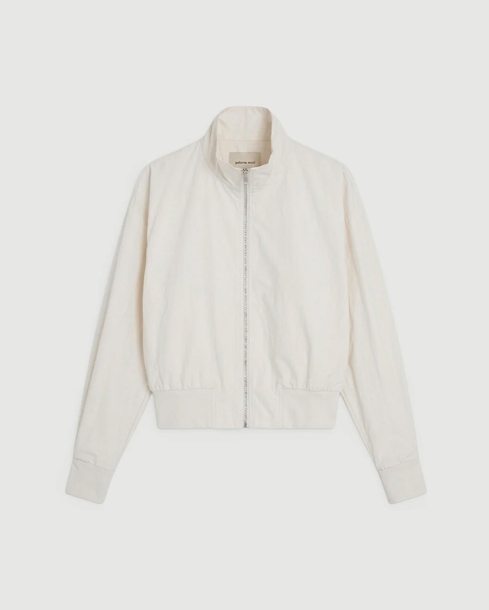 Bastian Bomber-Style Jacket (White)