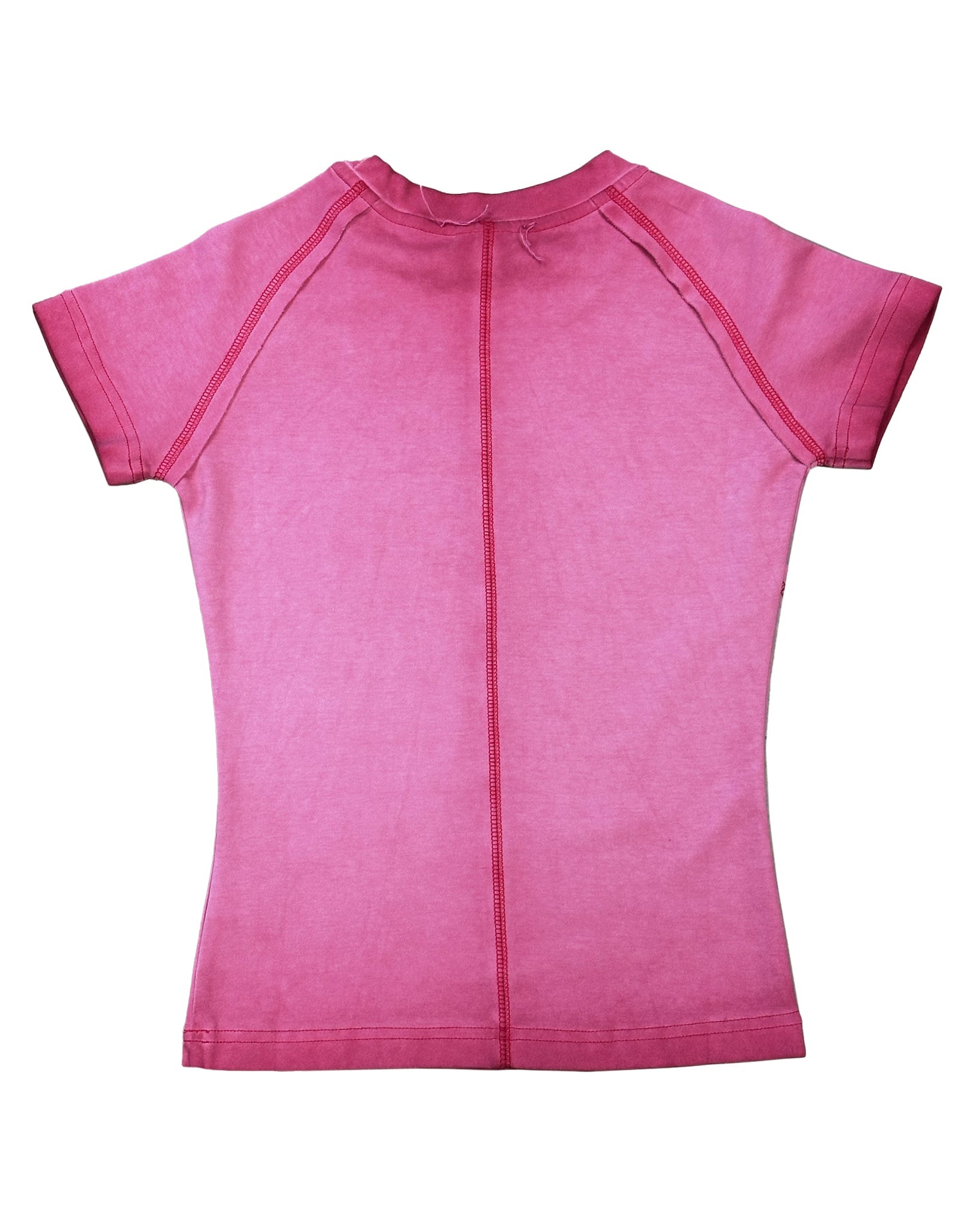 Wash Crop Top (Pink)