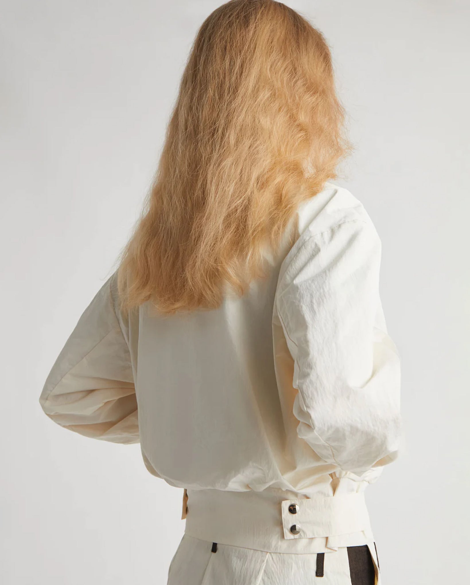 Bastian Bomber-Style Jacket (White)
