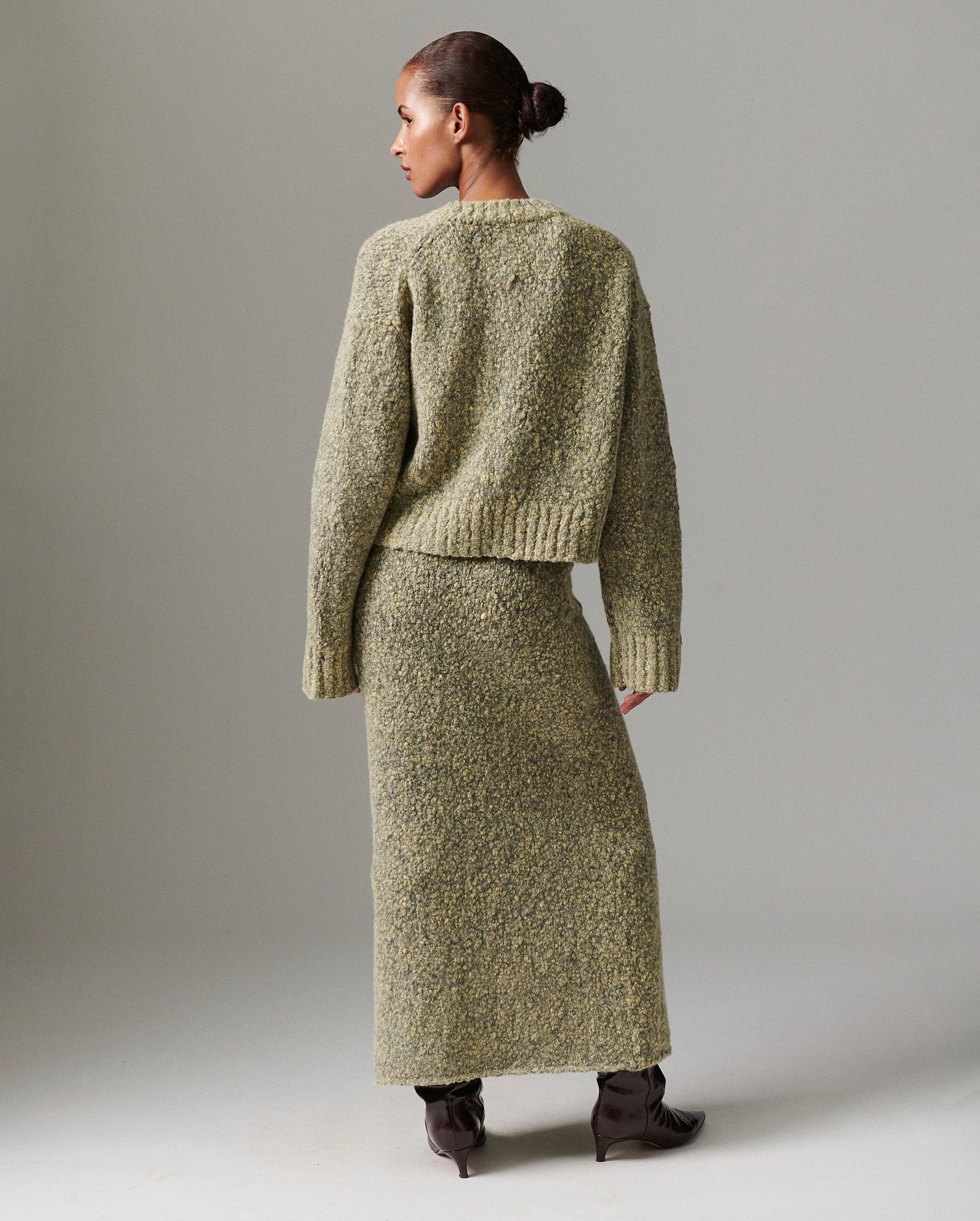 Conor Melange Cardigan (Capers Melange)