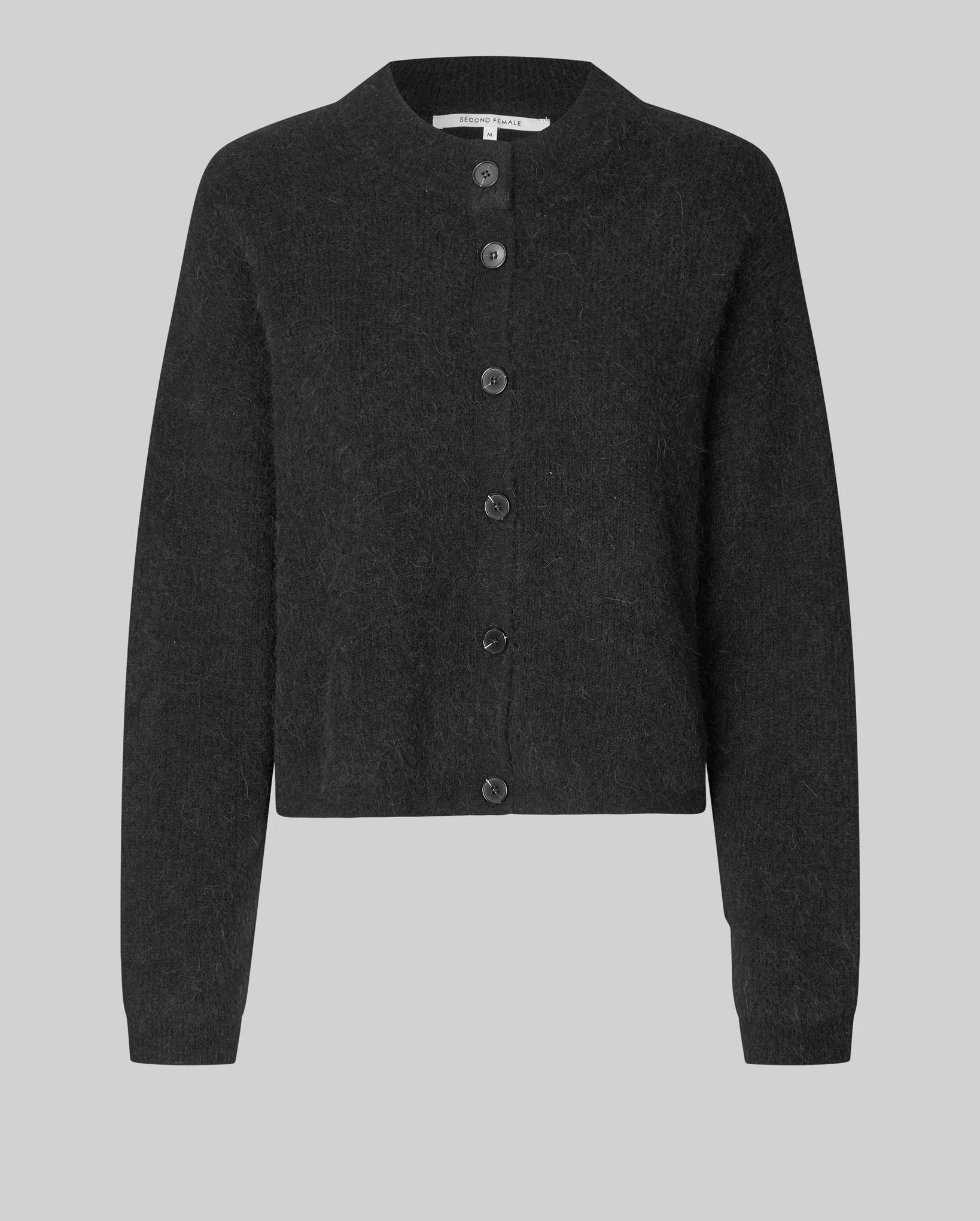 Gabby Knit Cardigan (Black Sand)