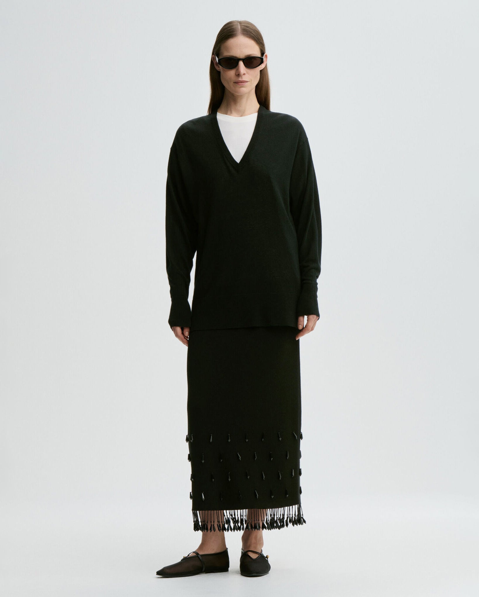 Estilla Maxi Skirt (Black)