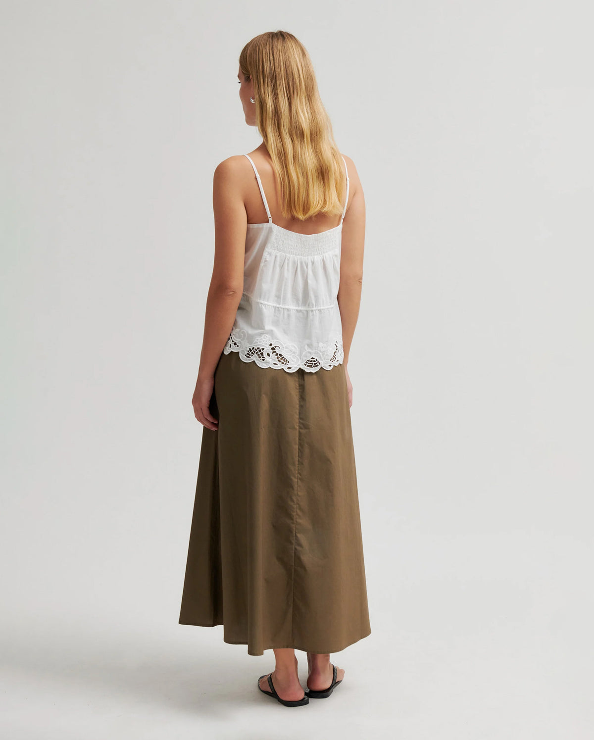Alisa Drawstring Skirt (Canteen)