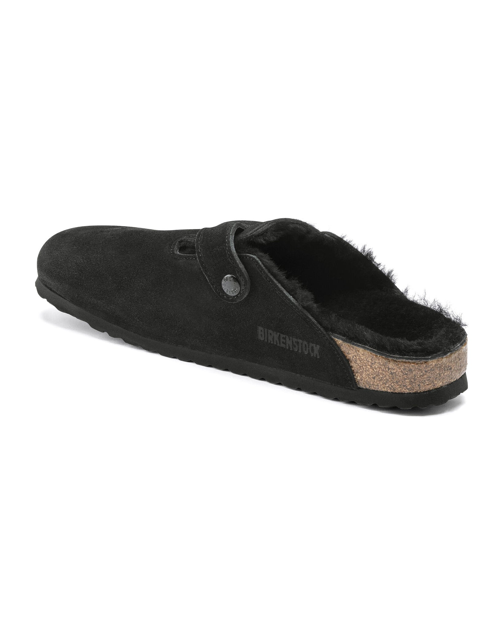 Boston Shearling Suede Leather (Black)