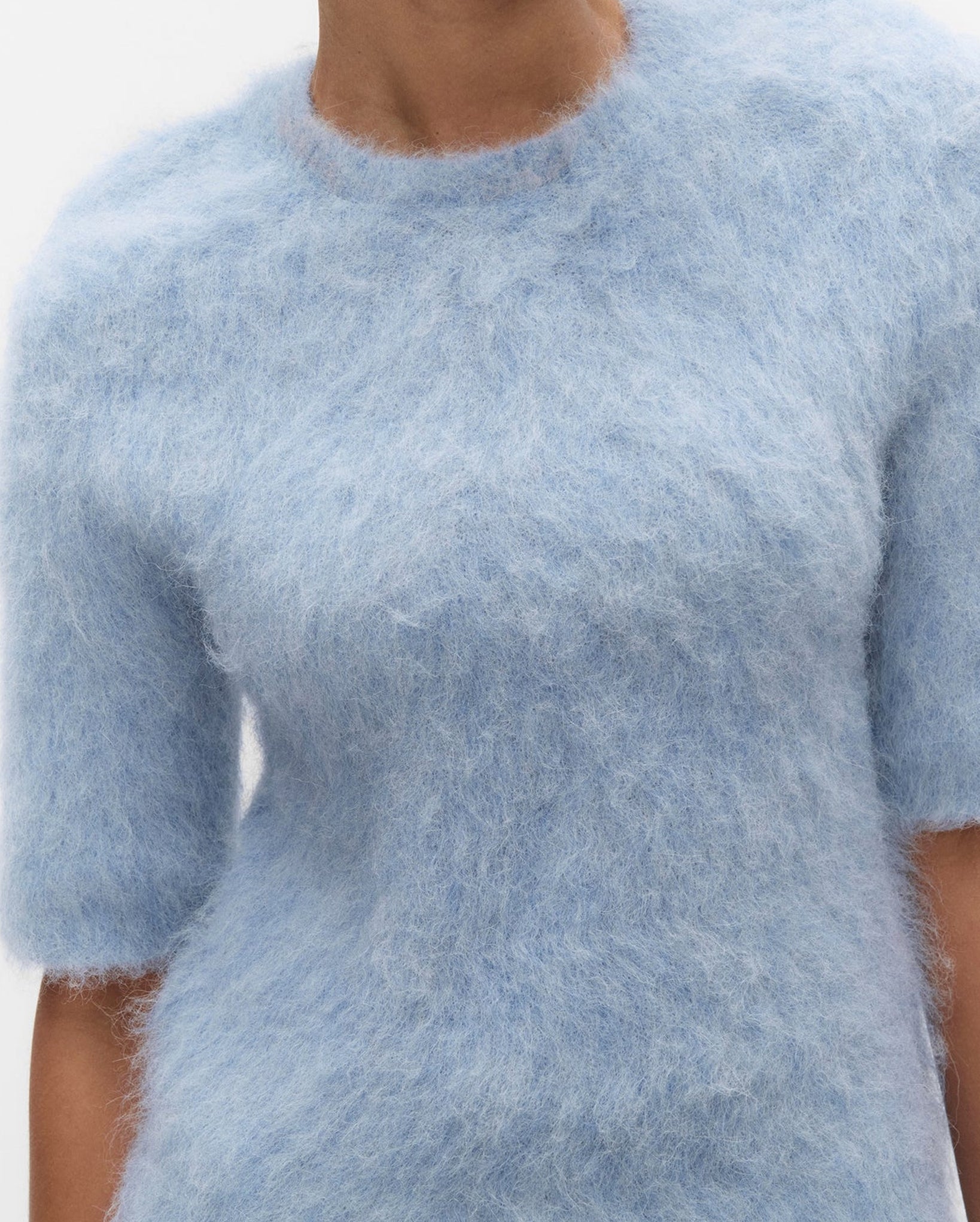 Karla Short Sleeve Round Neck (Frozen Fjord)