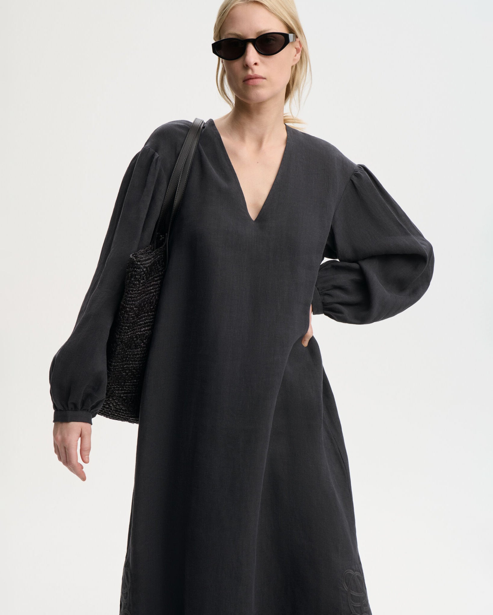 Louise Maxi Dress (Black)