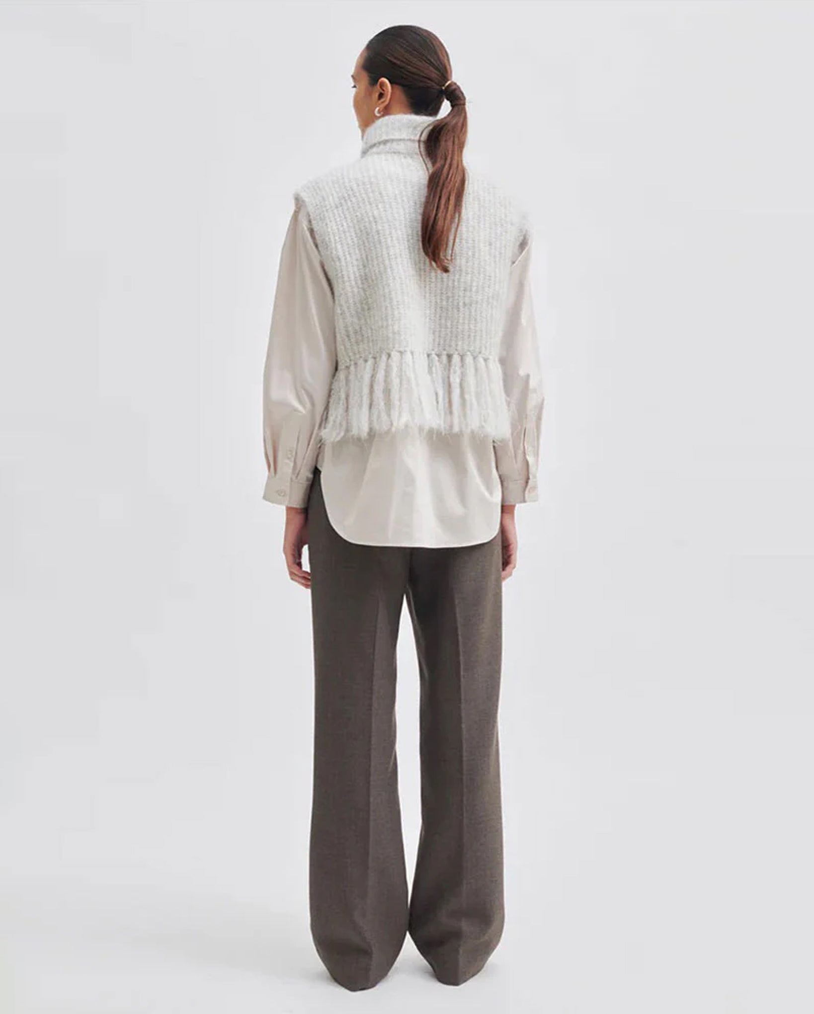 Caroa Vest (Grey Melange)