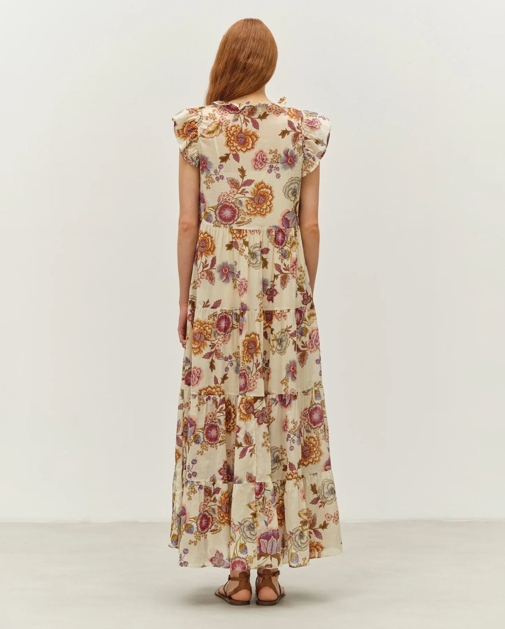 Character Long Dress (Flowers)