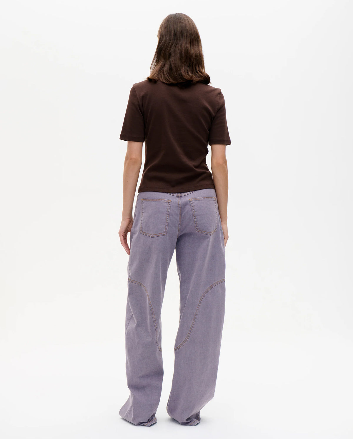 Napolen Jeans (Dusty Grey Lilac)
