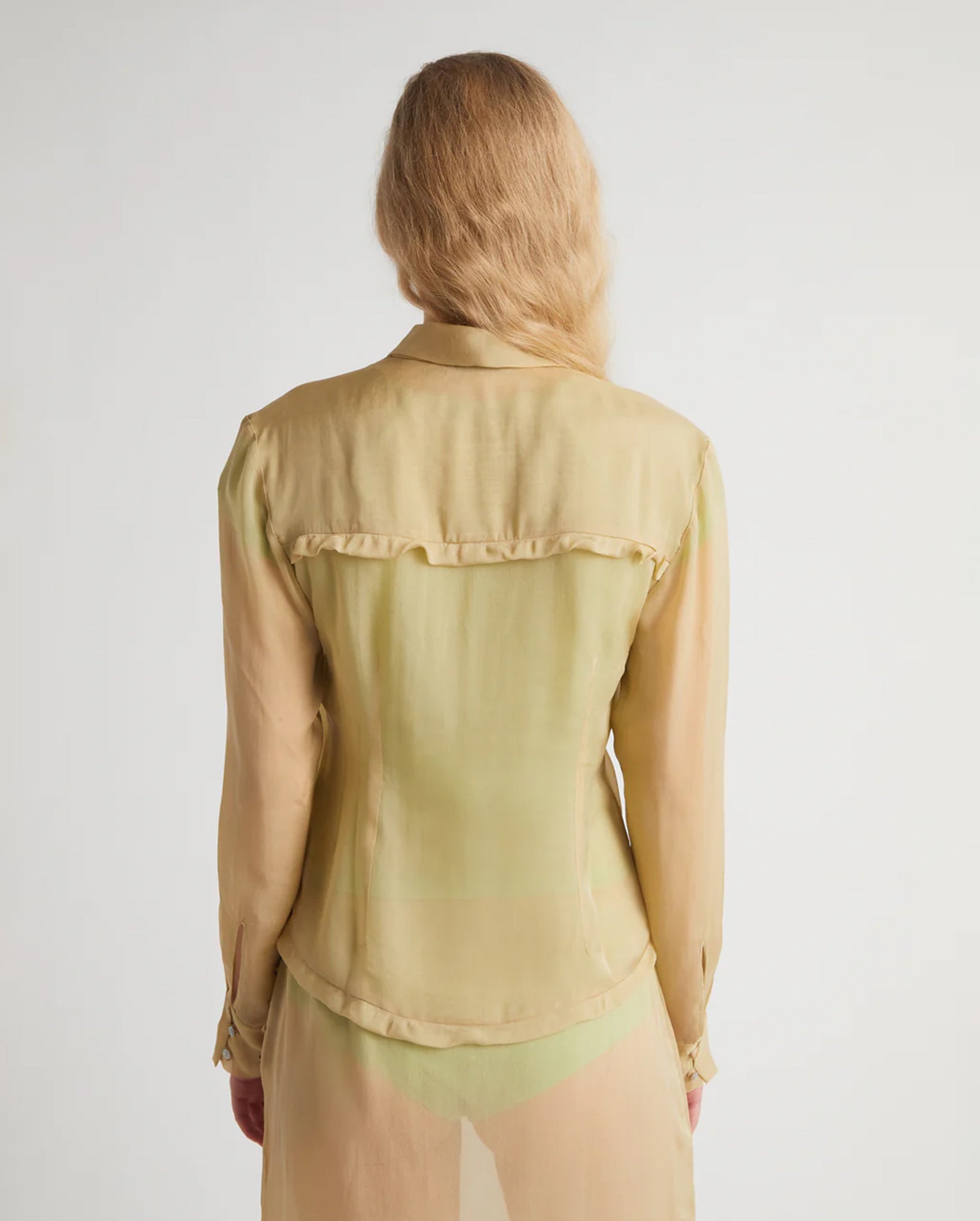 Eralda Silk Shirt (Ecru)