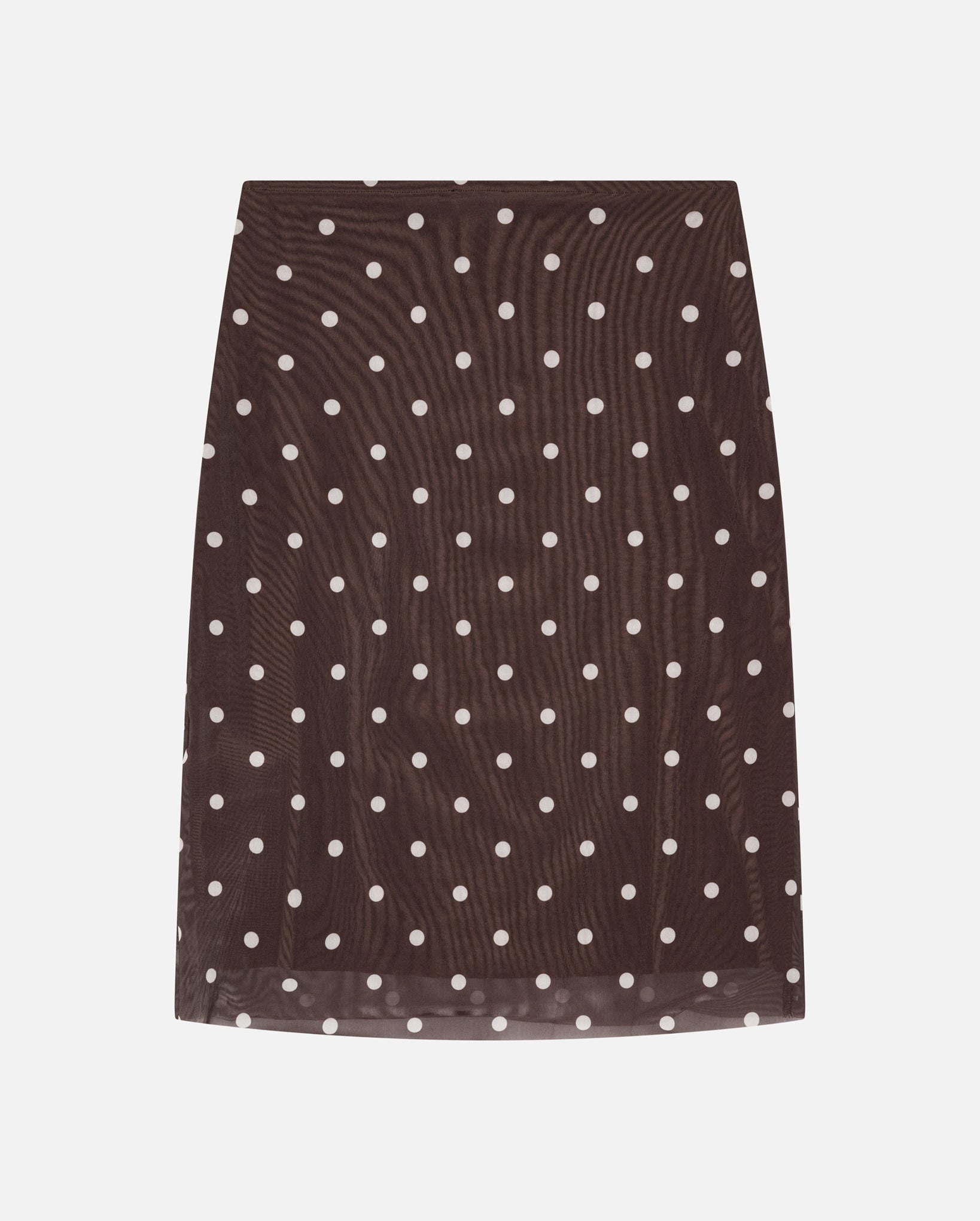 Jessika Skirt (Coffee Bean Dots)