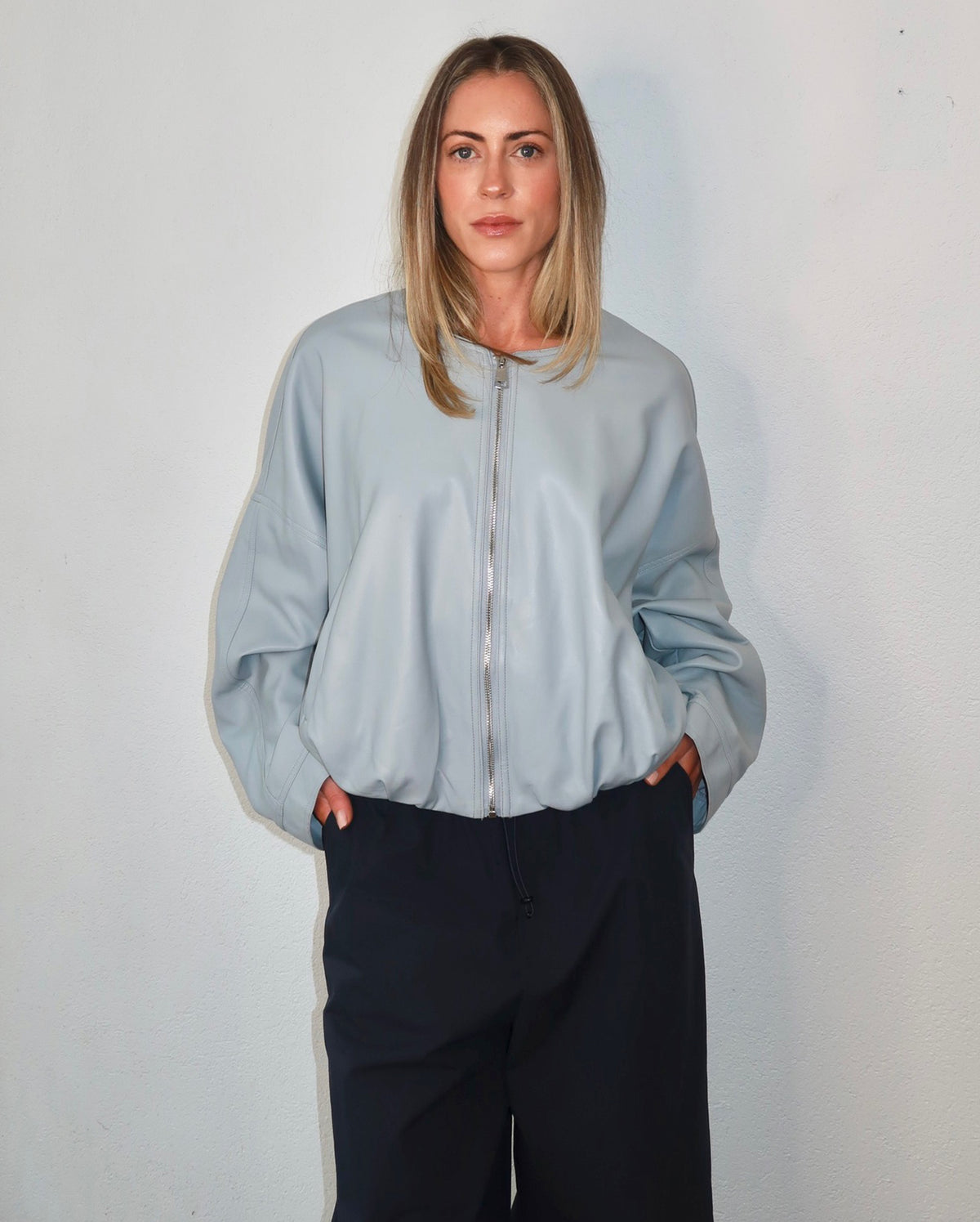Cloud Zip Jacket (Pale Blue)