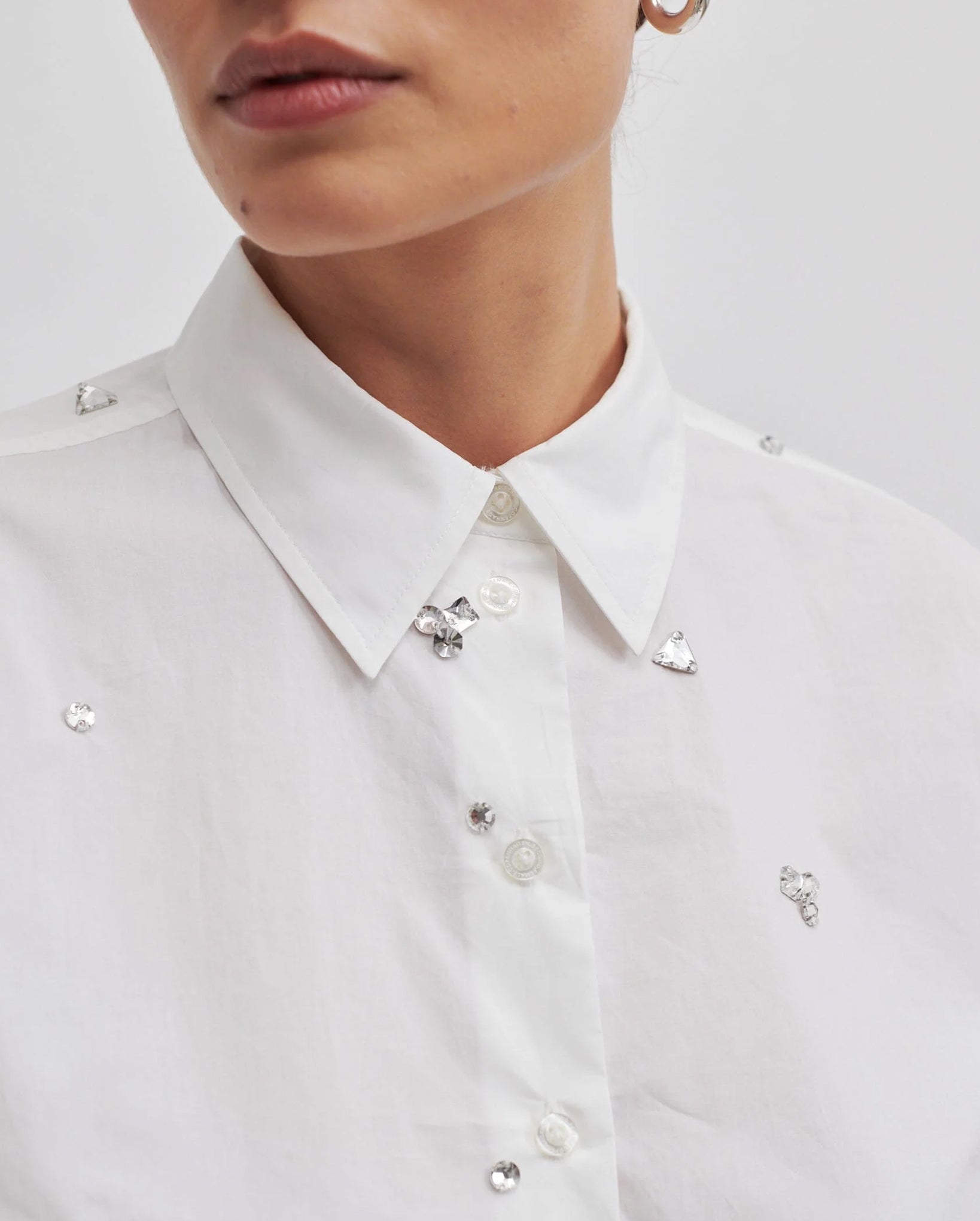 Calli Sparkle Cotton Shirt