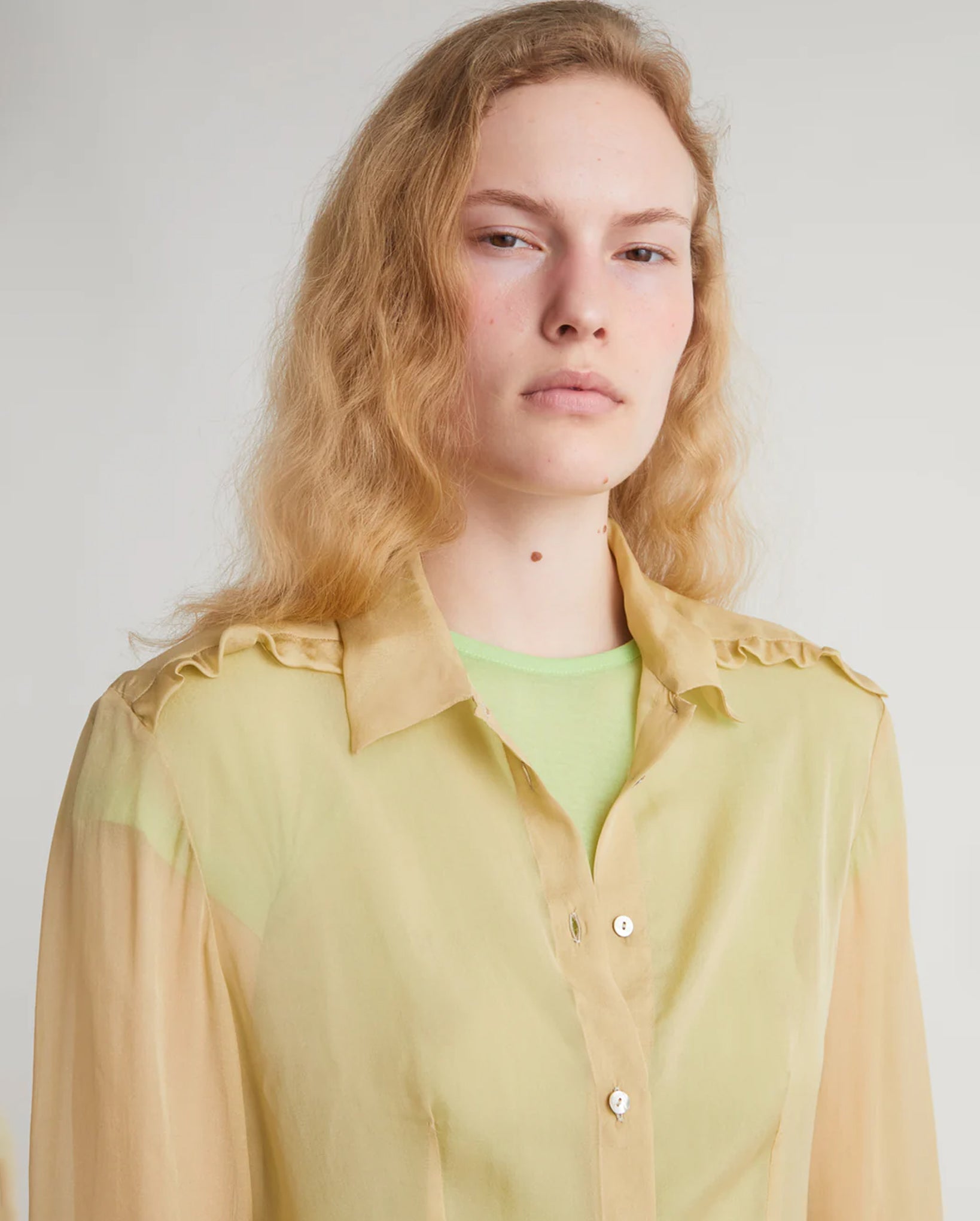 Eralda Silk Shirt (Ecru)