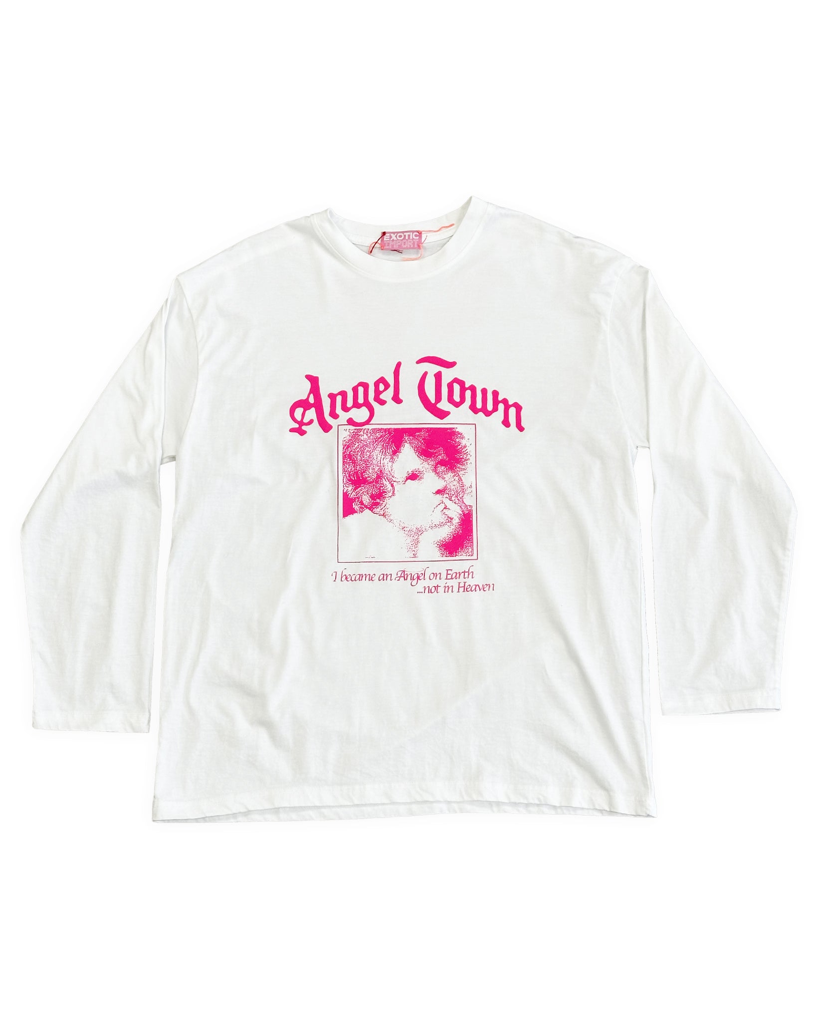 Angel On Earth Long Sleeve T-Shirt (Pink)
