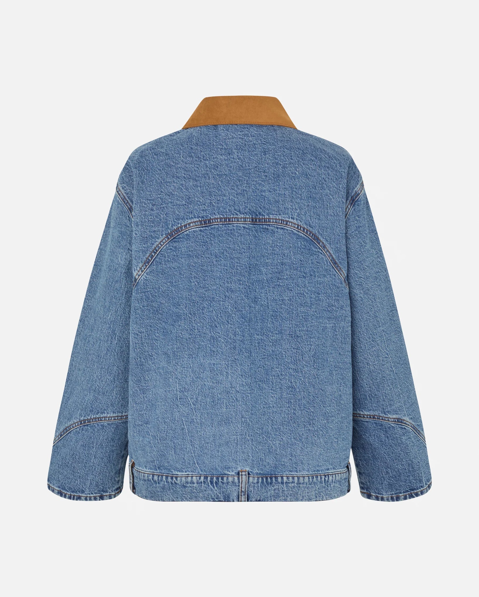 Bayson Jacket (Denim Suede Mix)