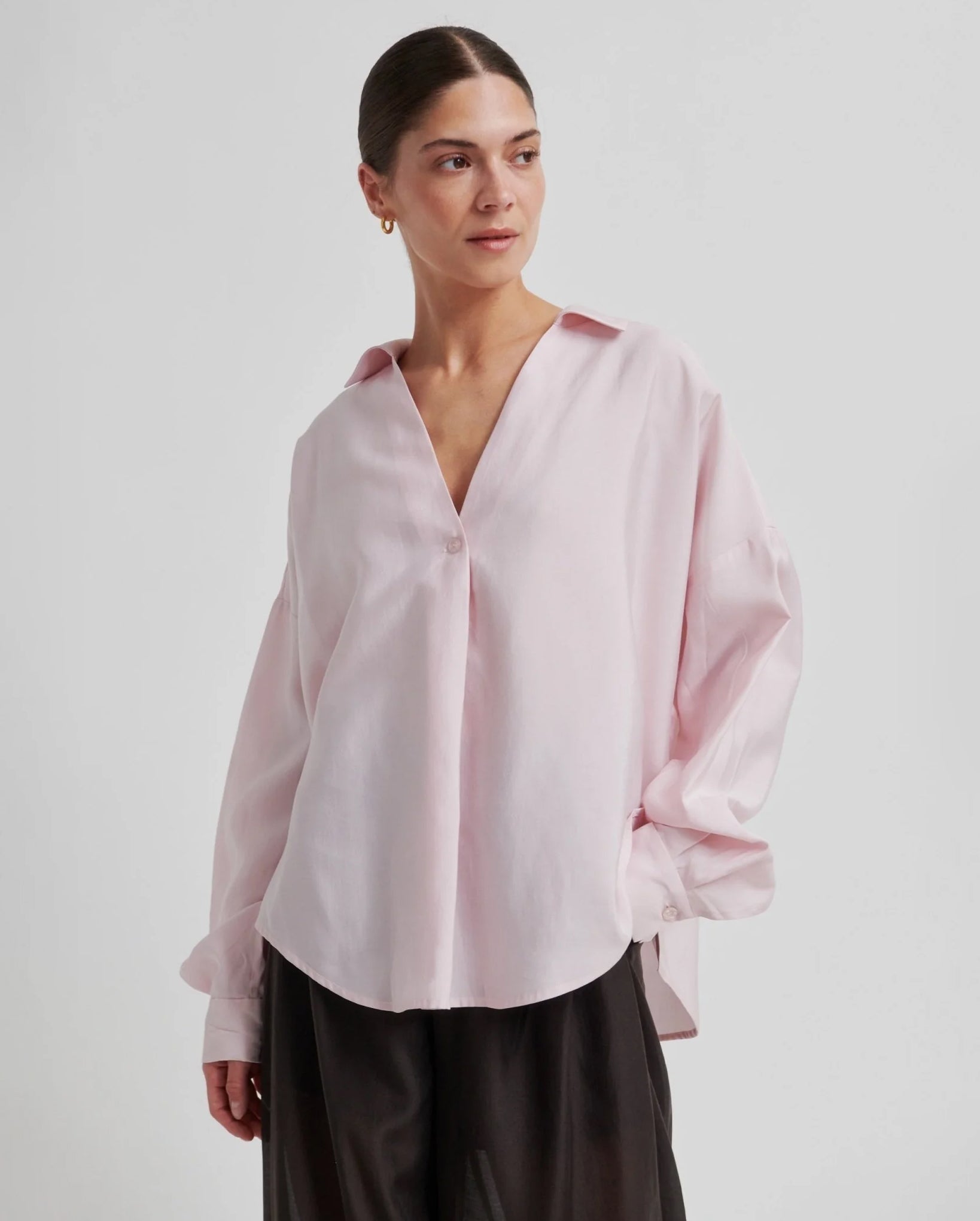 Timeline Blouse (Pale Lilac)
