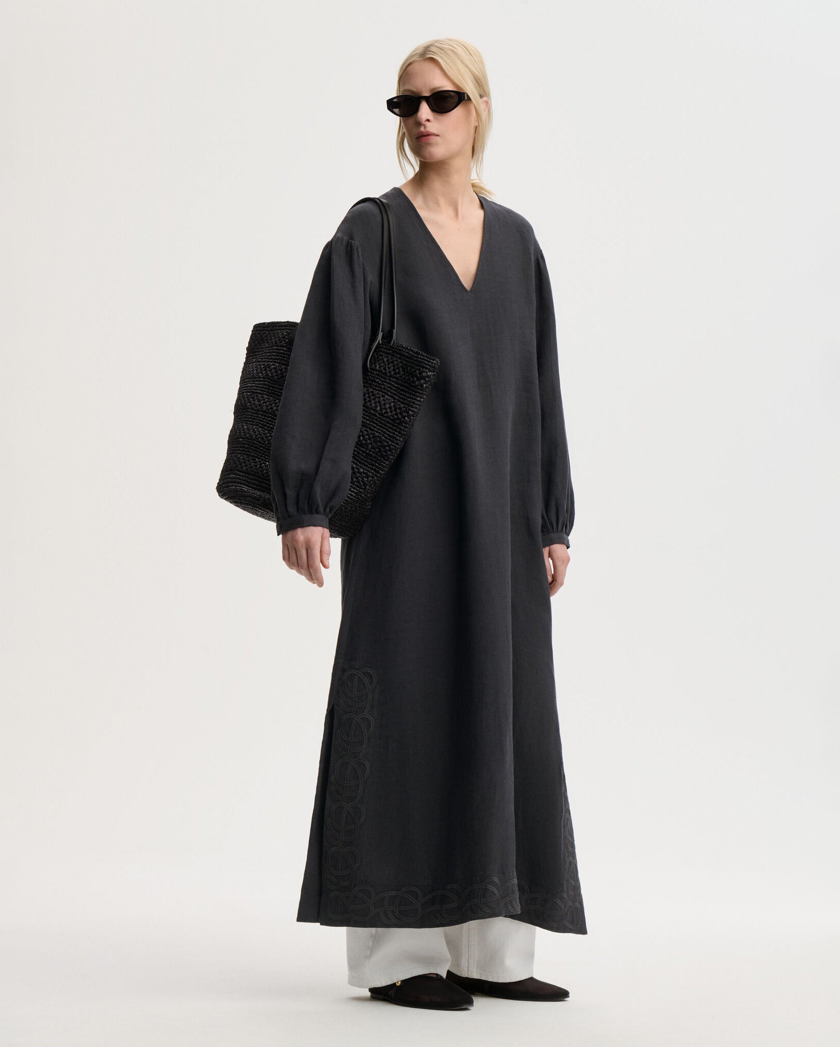 Louise Maxi Dress (Black)