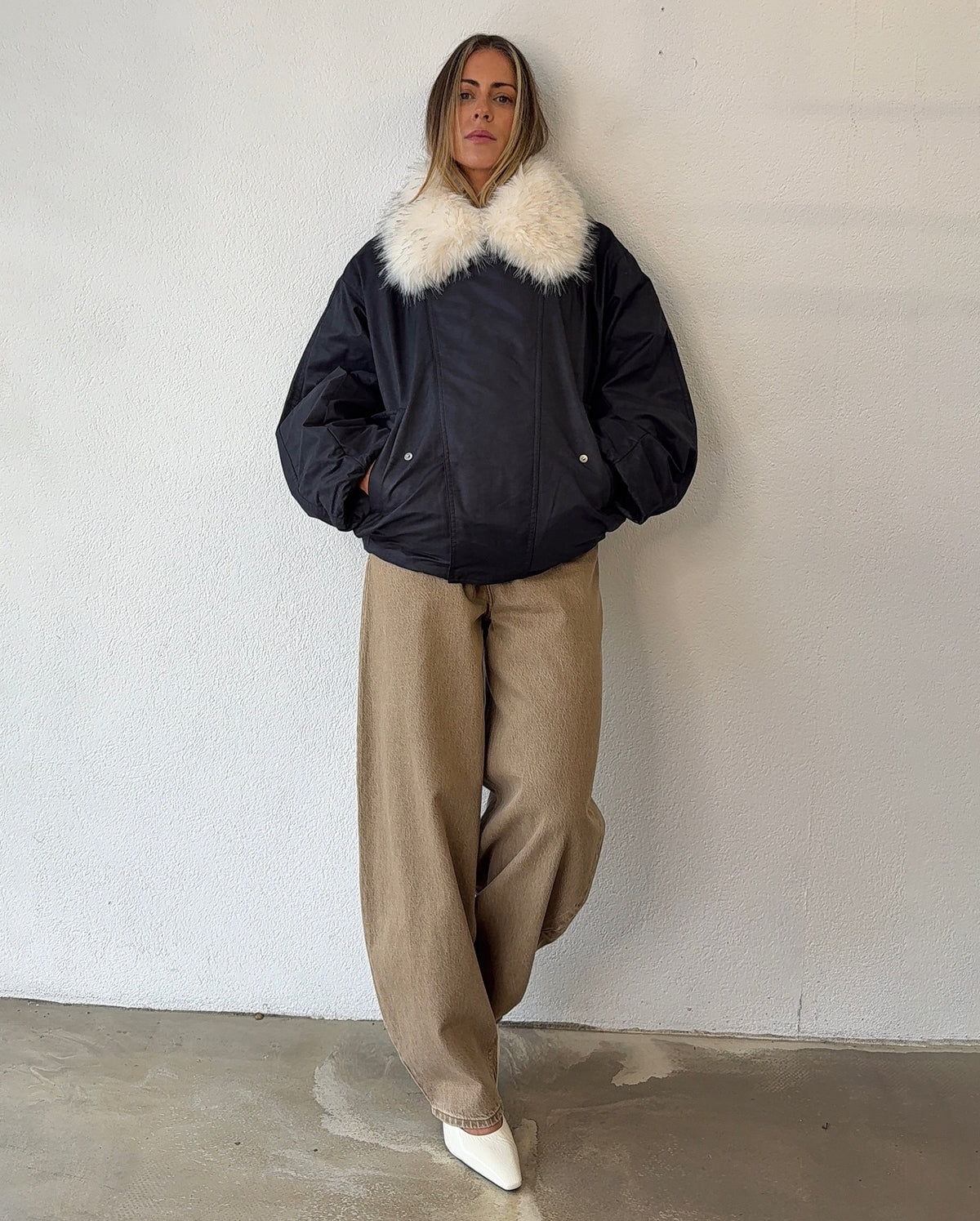 Cozy Jacket (Navy)