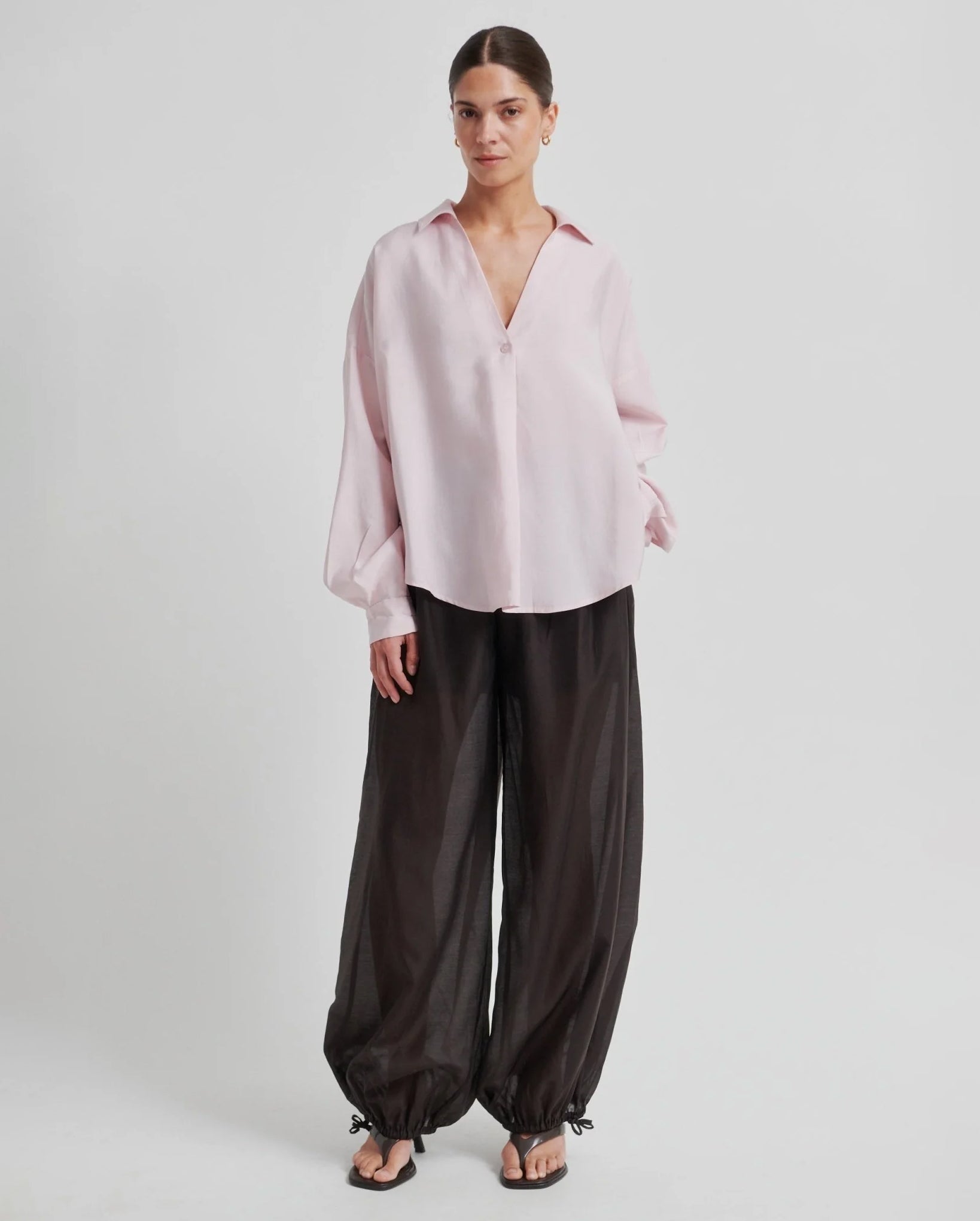Timeline Blouse (Pale Lilac)