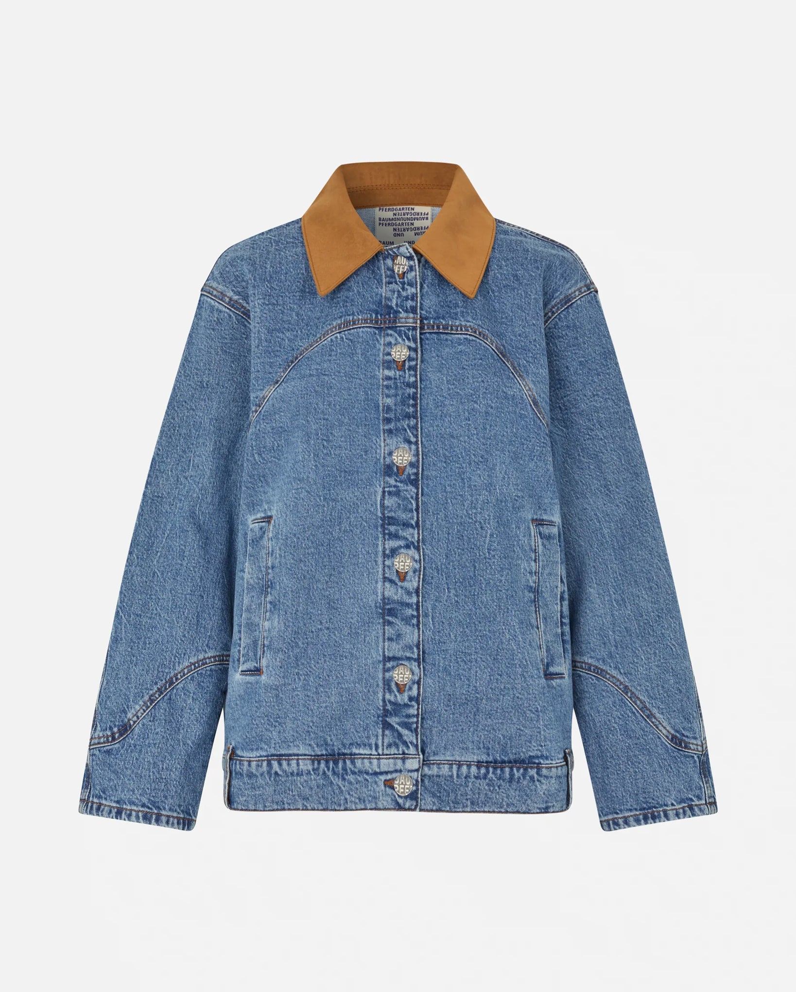 Bayson Jacket (Denim Suede Mix)