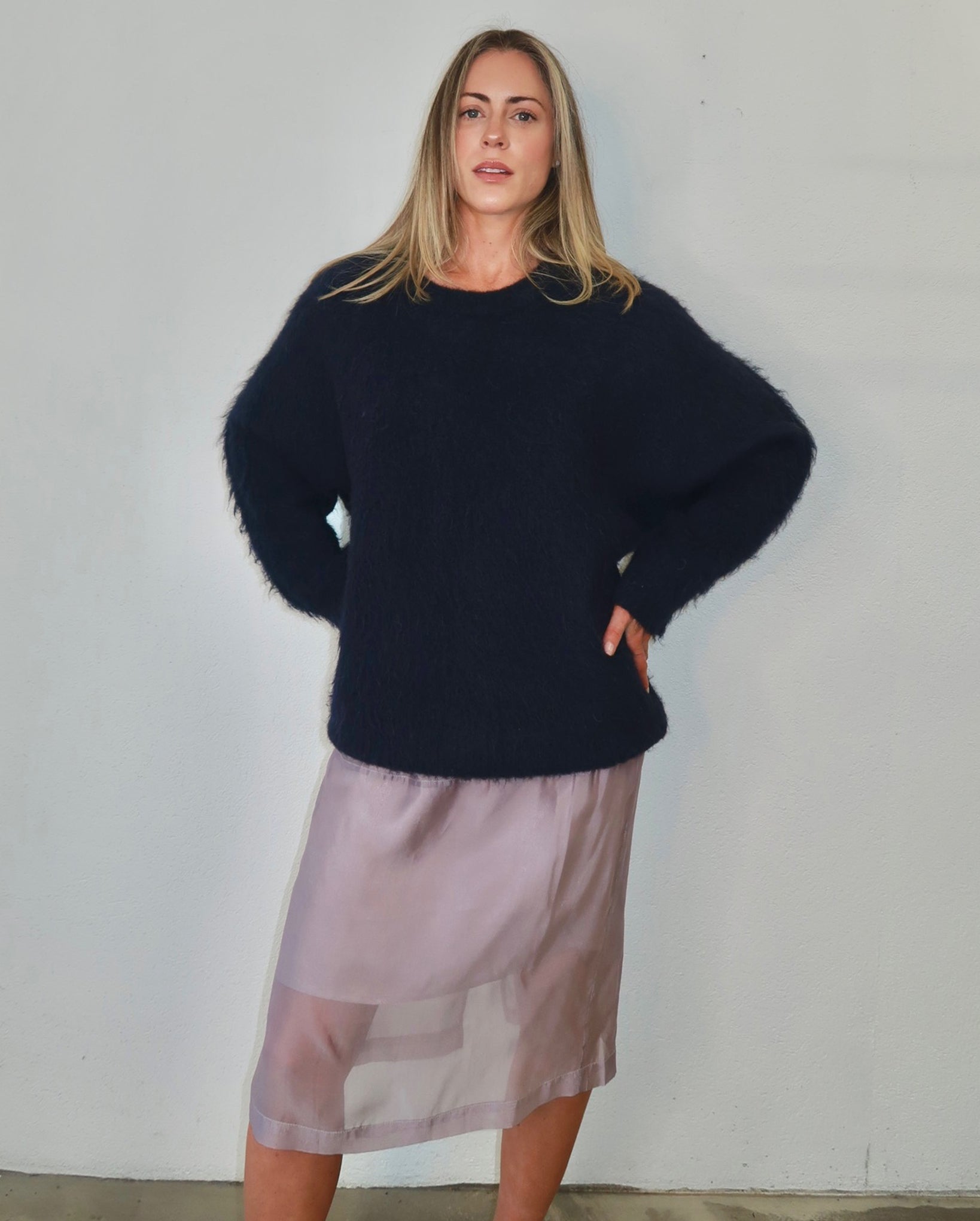 Dina Knit (Navy)