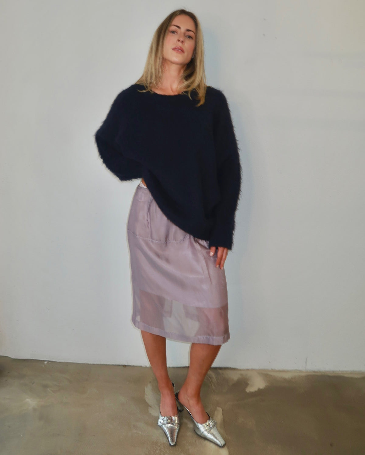Dina Knit (Navy)