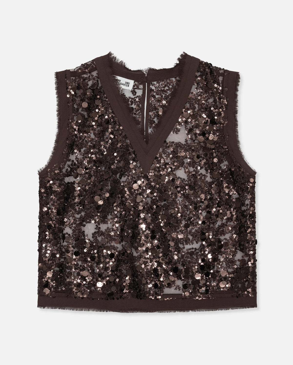 Manire Blouse (Coffee Brown Brow)