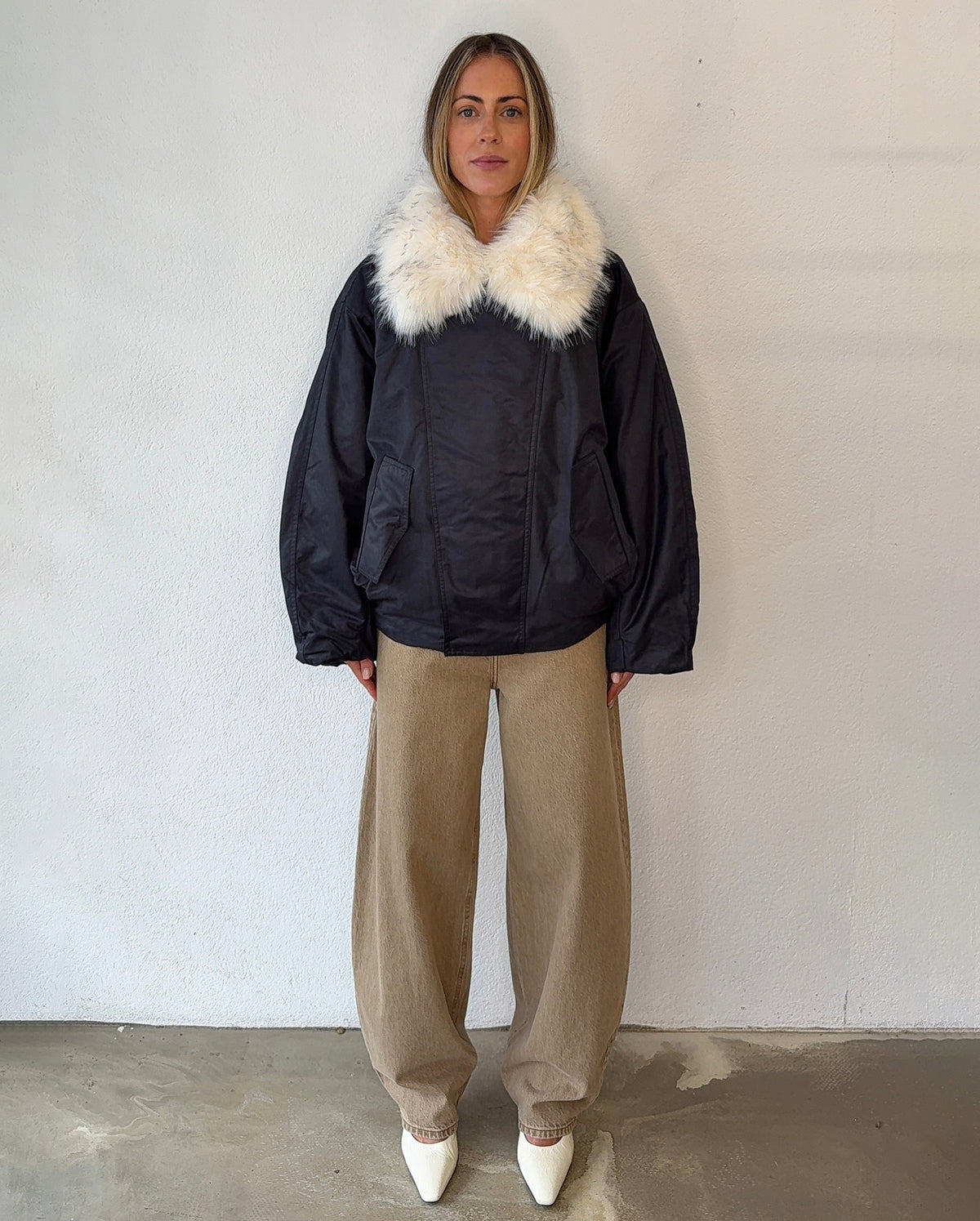 Cozy Jacket (Navy)