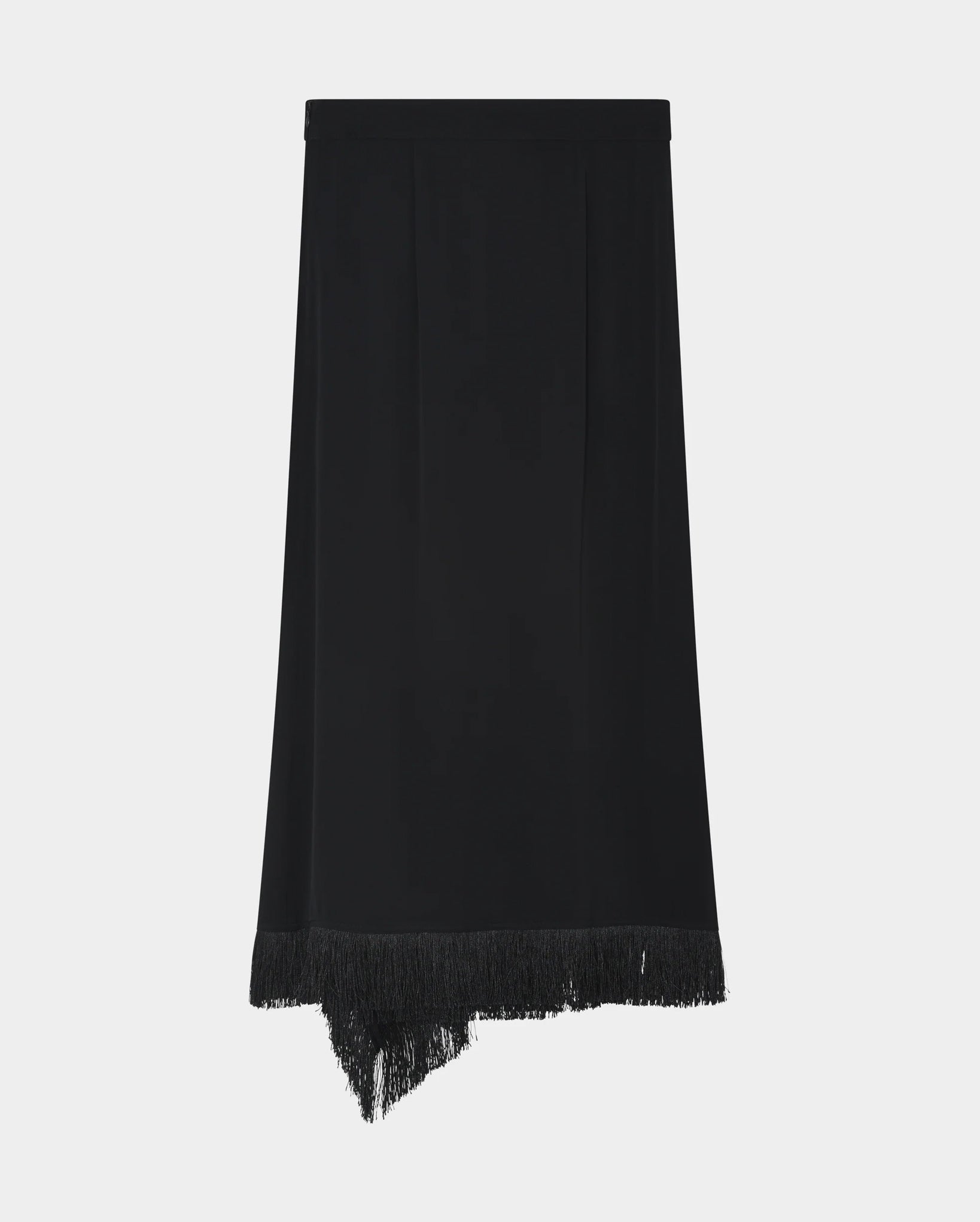 Angelo Matte Crepe Skirt (Black)