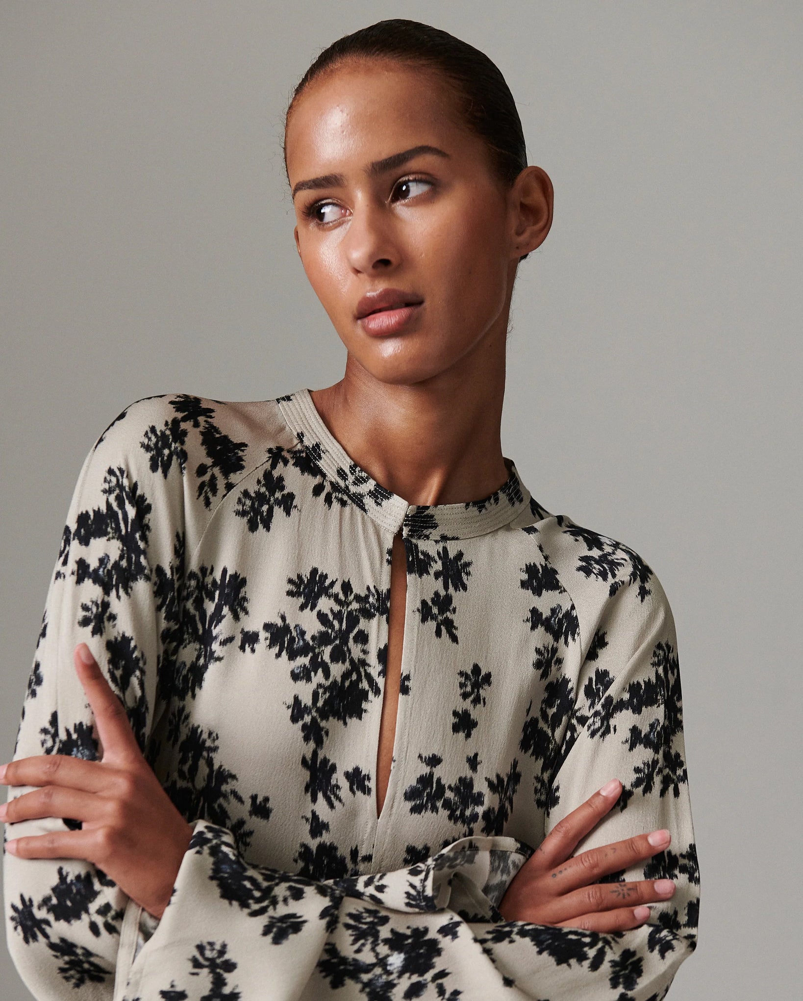 Walker Dress (Stretched Floral)