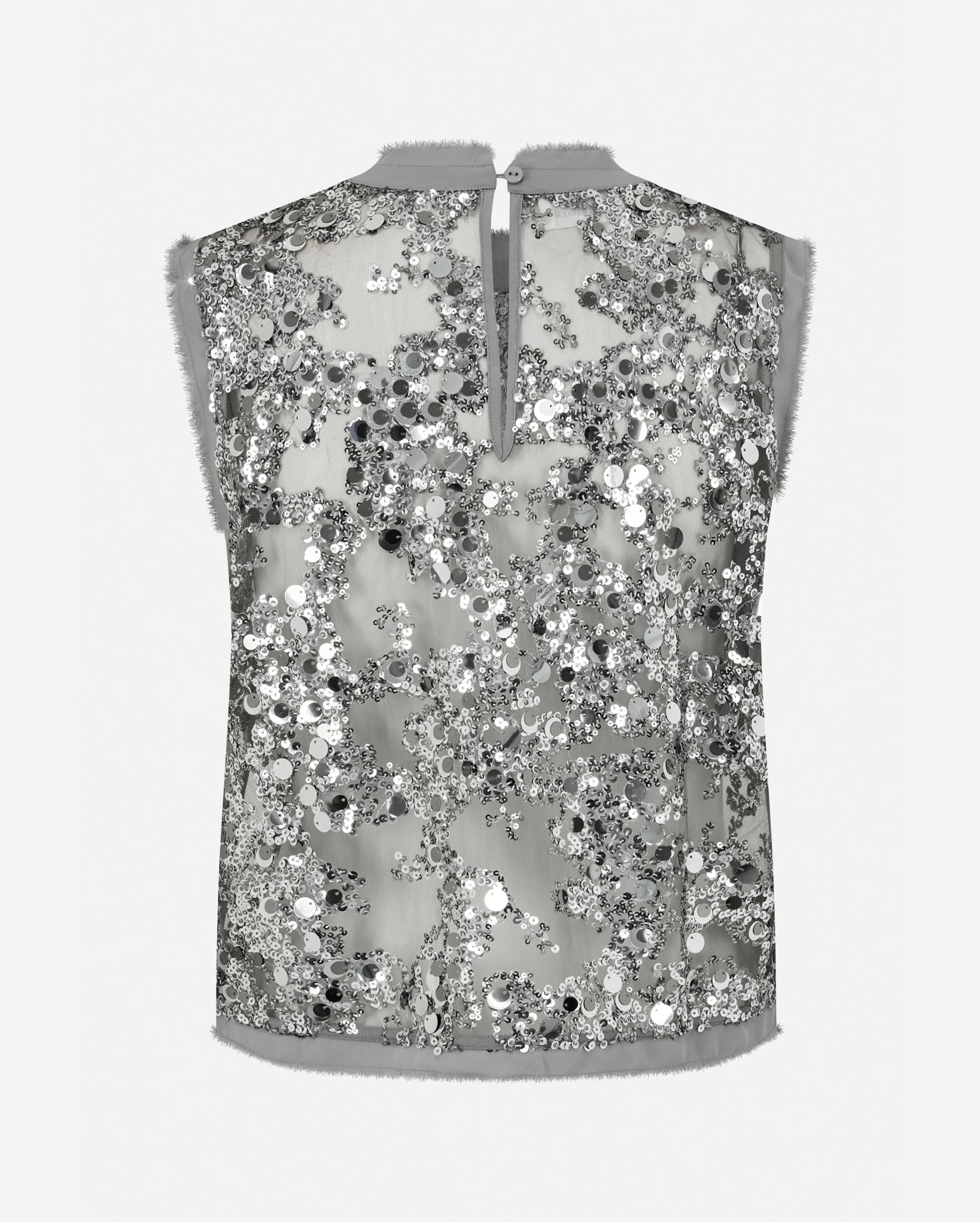 Manira Blouse (Grey Sequins)