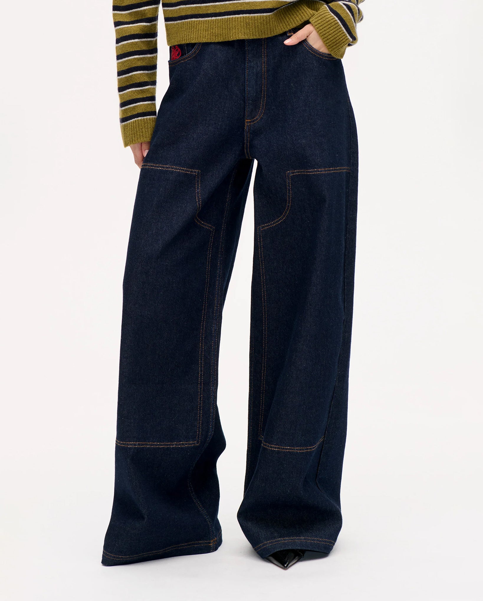 Namra Jeans (Dark Denim Wash)