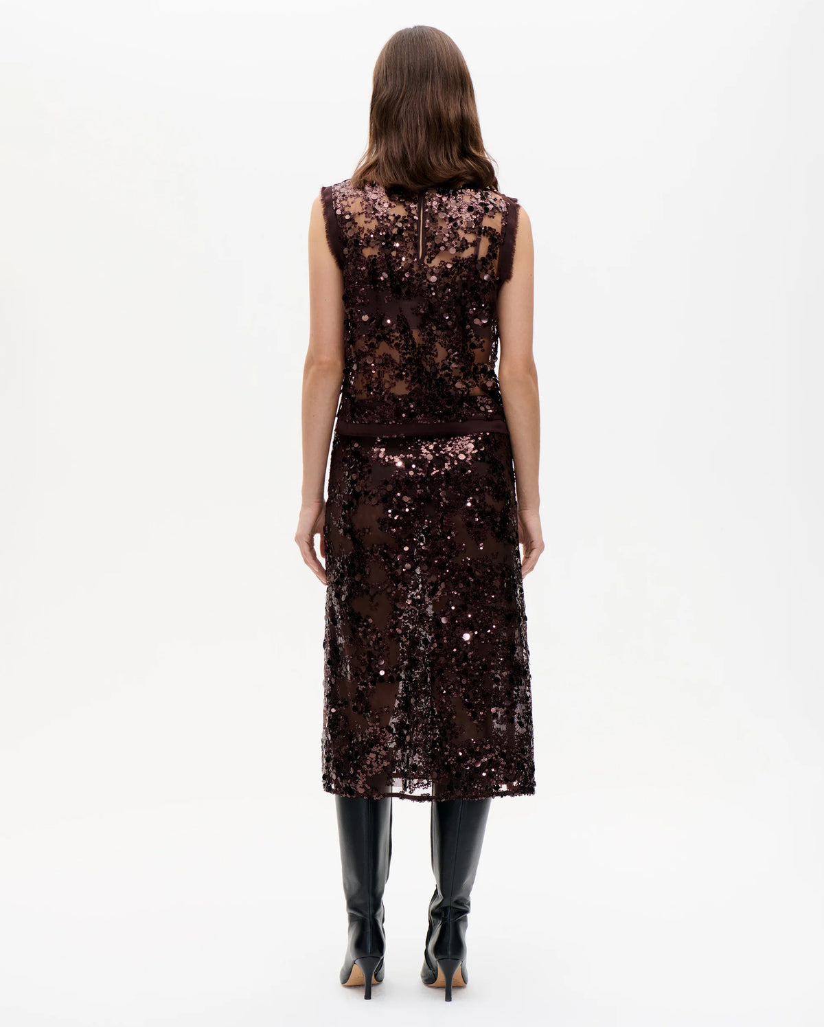 Manire Blouse (Coffee Brown Brow)