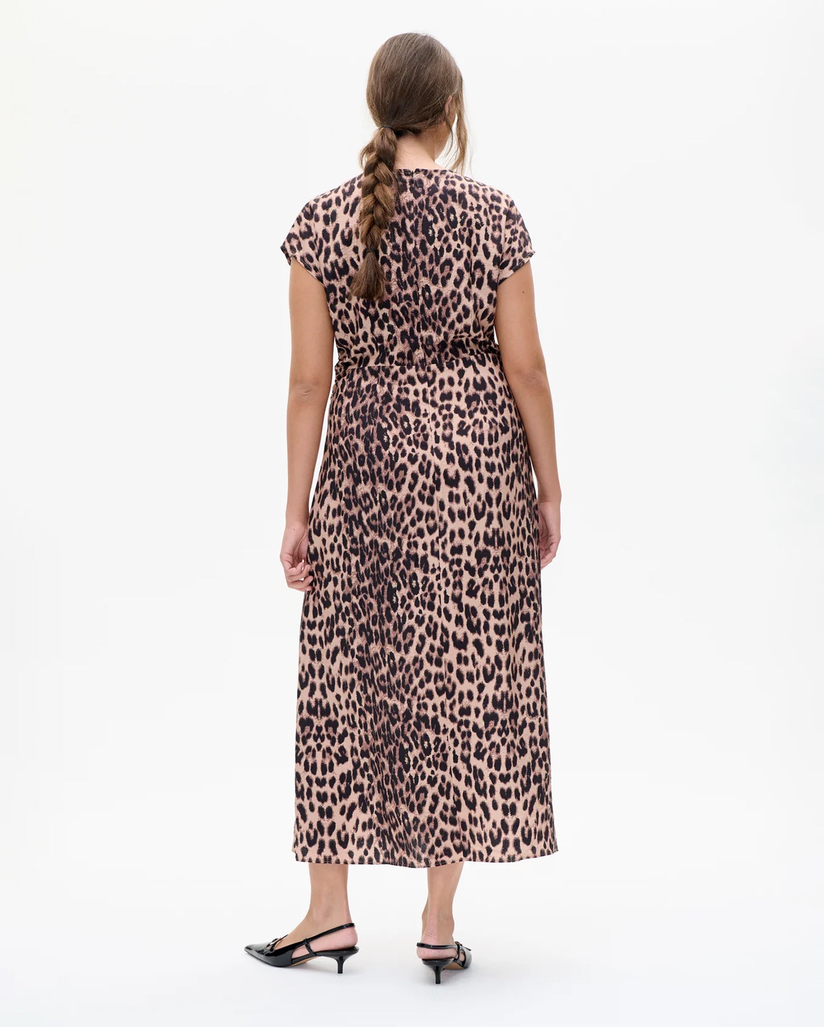 Akeyla Dress (Brown Baum Leopard)