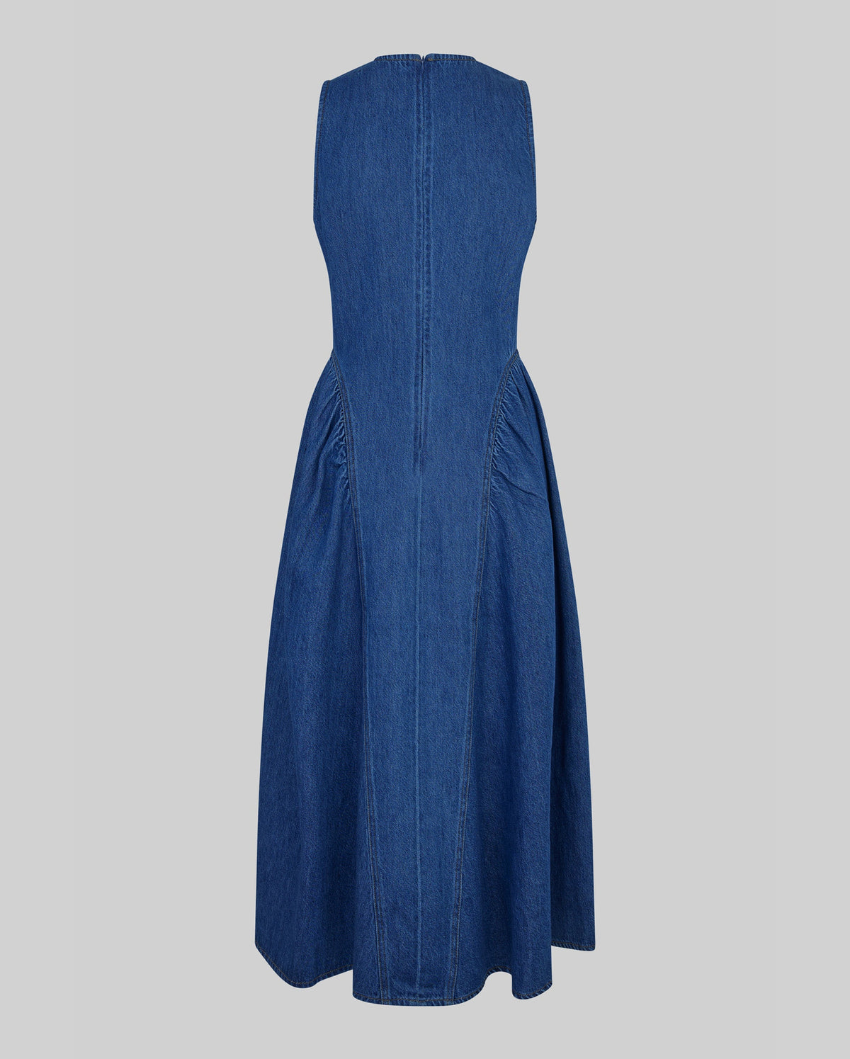 Lukana Denim Dress (Blue Denim)