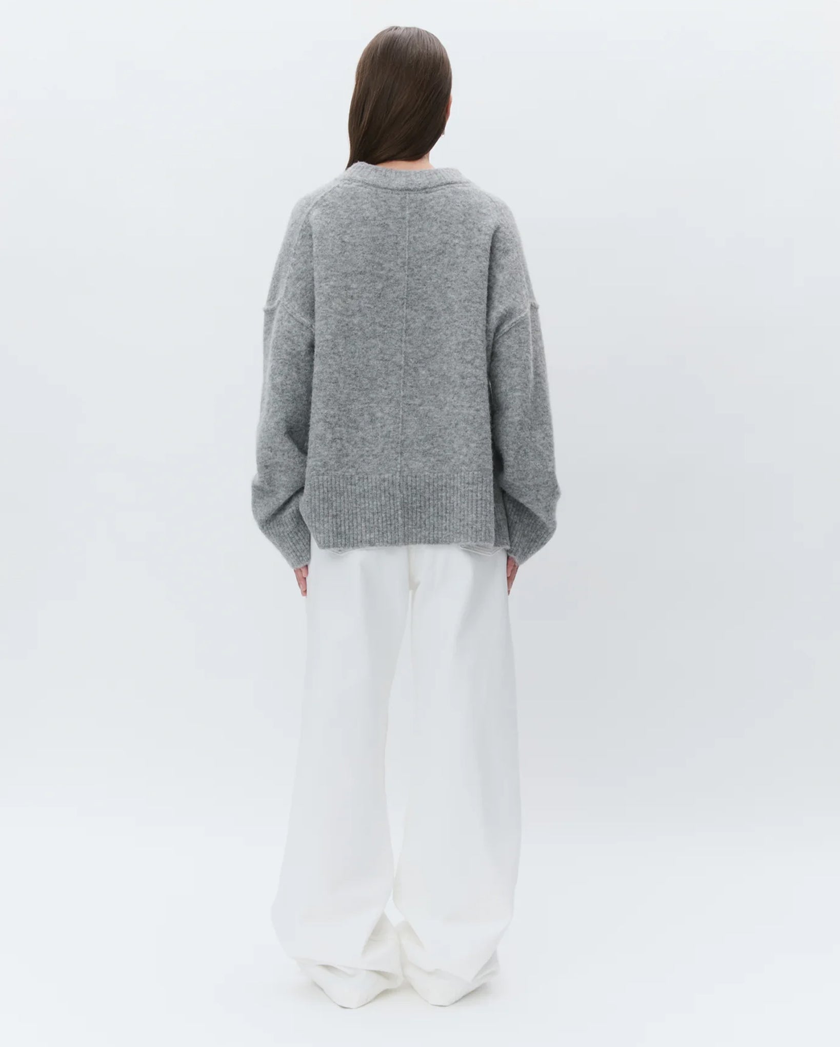 Josie Cozy Days Rd Pullover (Grey Melange)