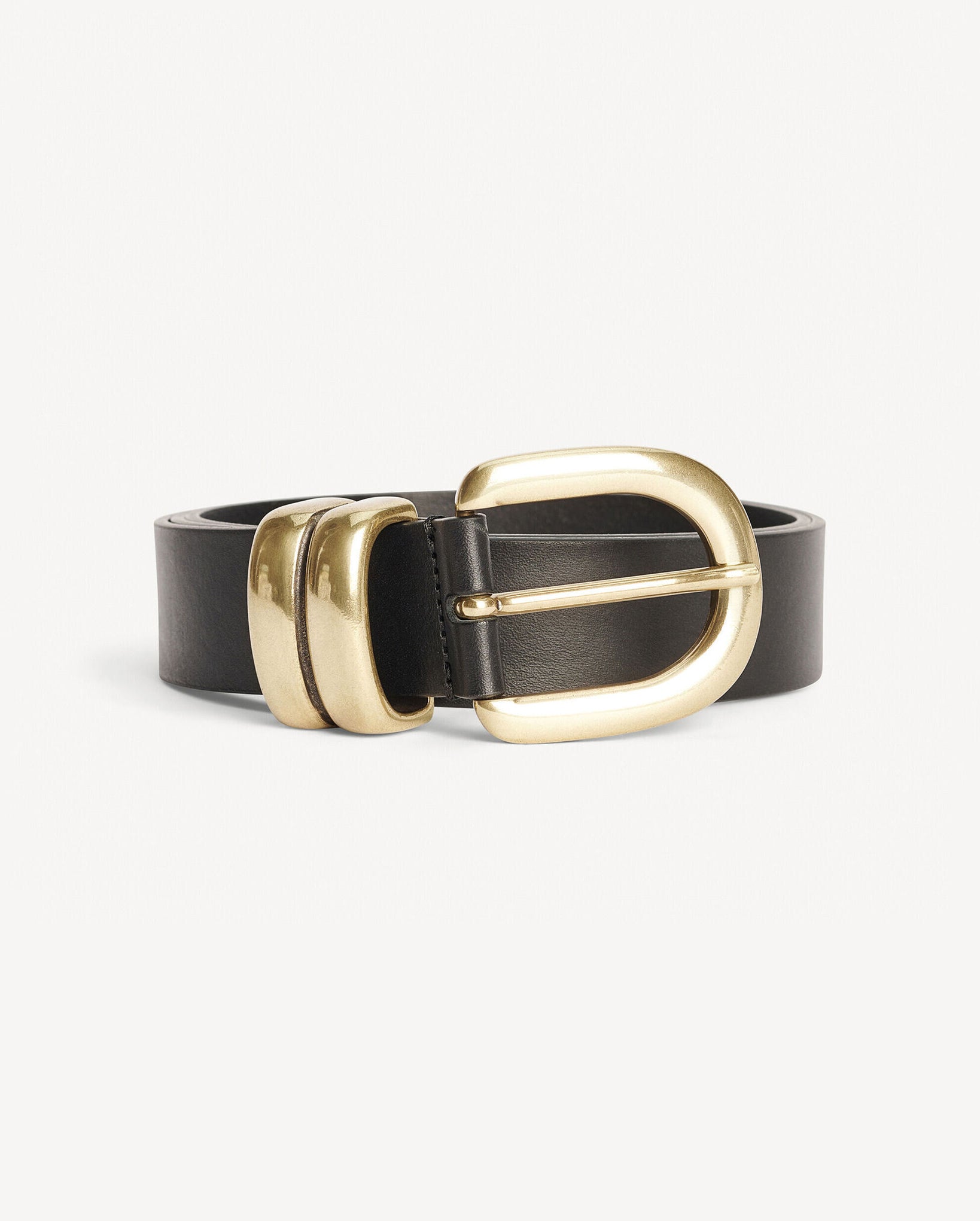 Zoira Leather Belt (Black)