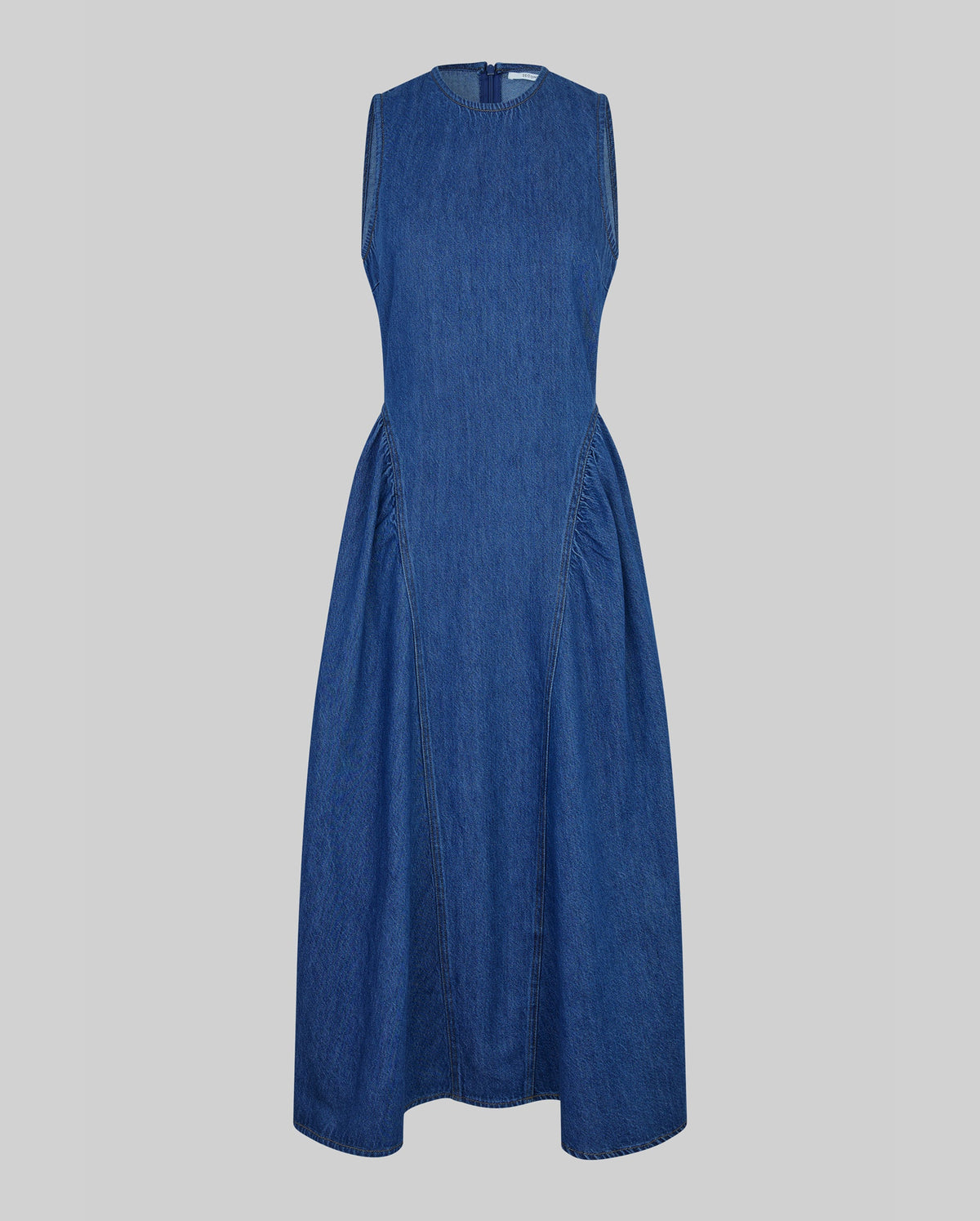 Lukana Denim Dress (Blue Denim)
