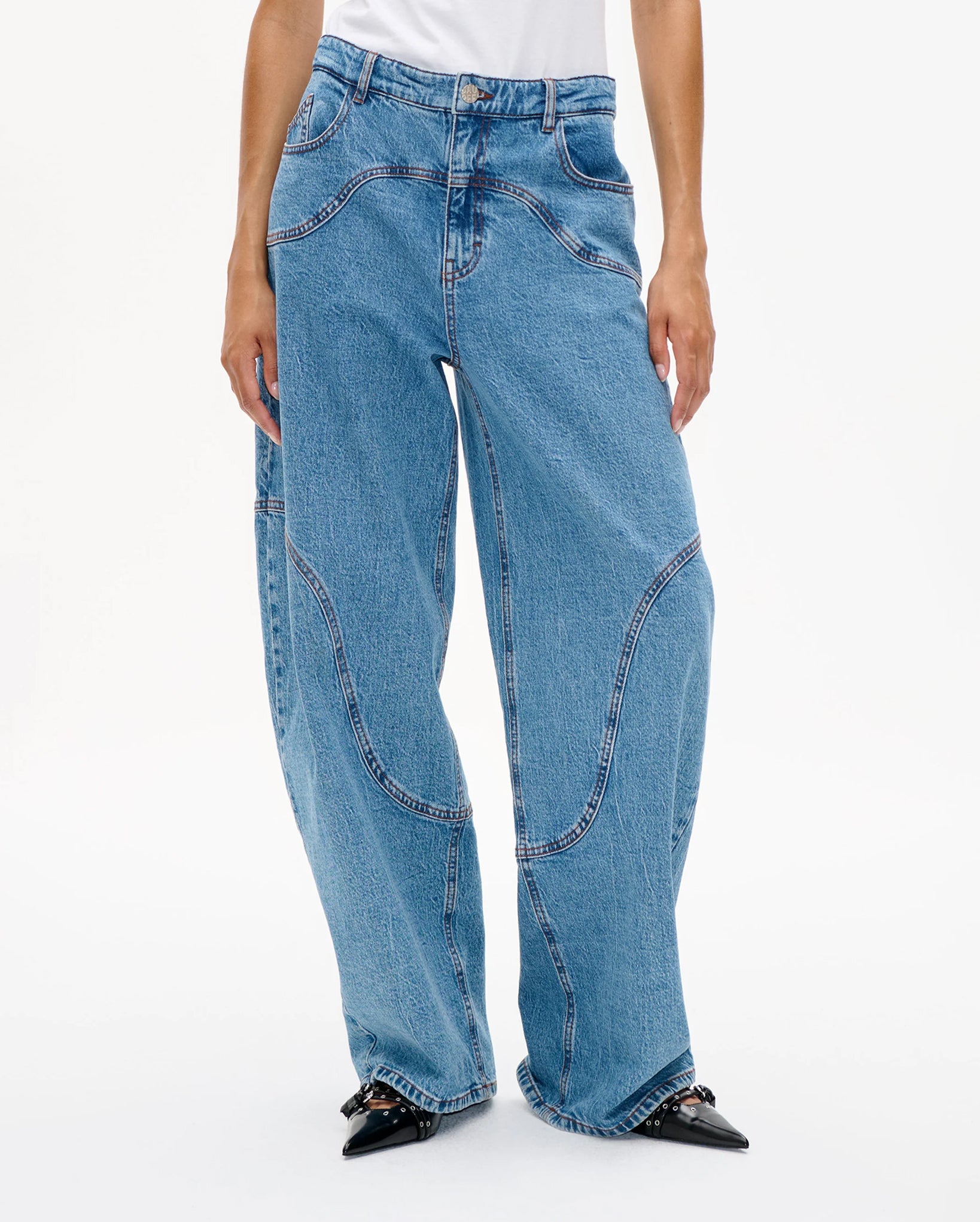 Napolen Jeans (Denim Suede Mix)