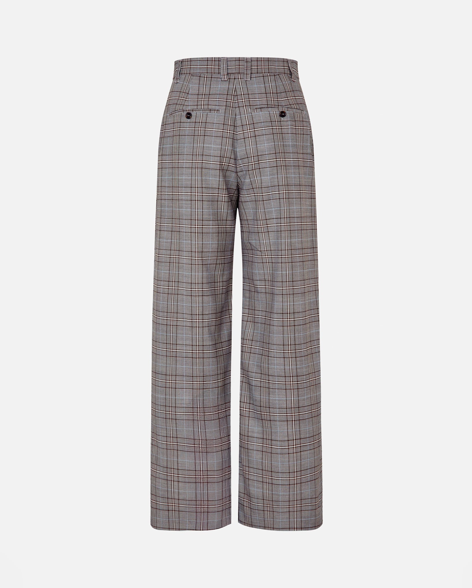 Niki Trousers (Grey Mini Check)
