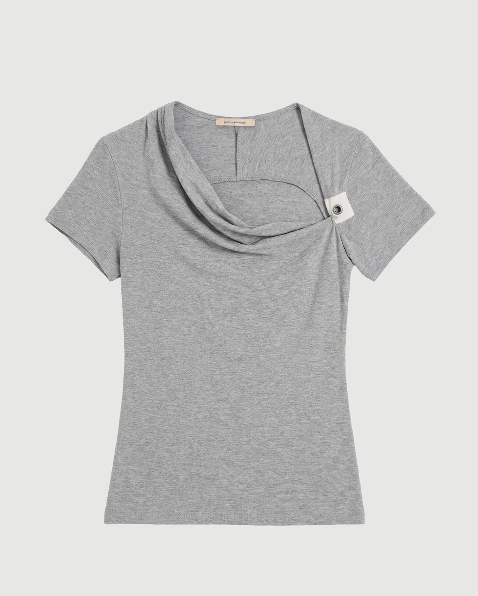 Mire Short-sleeve Top (Grey)