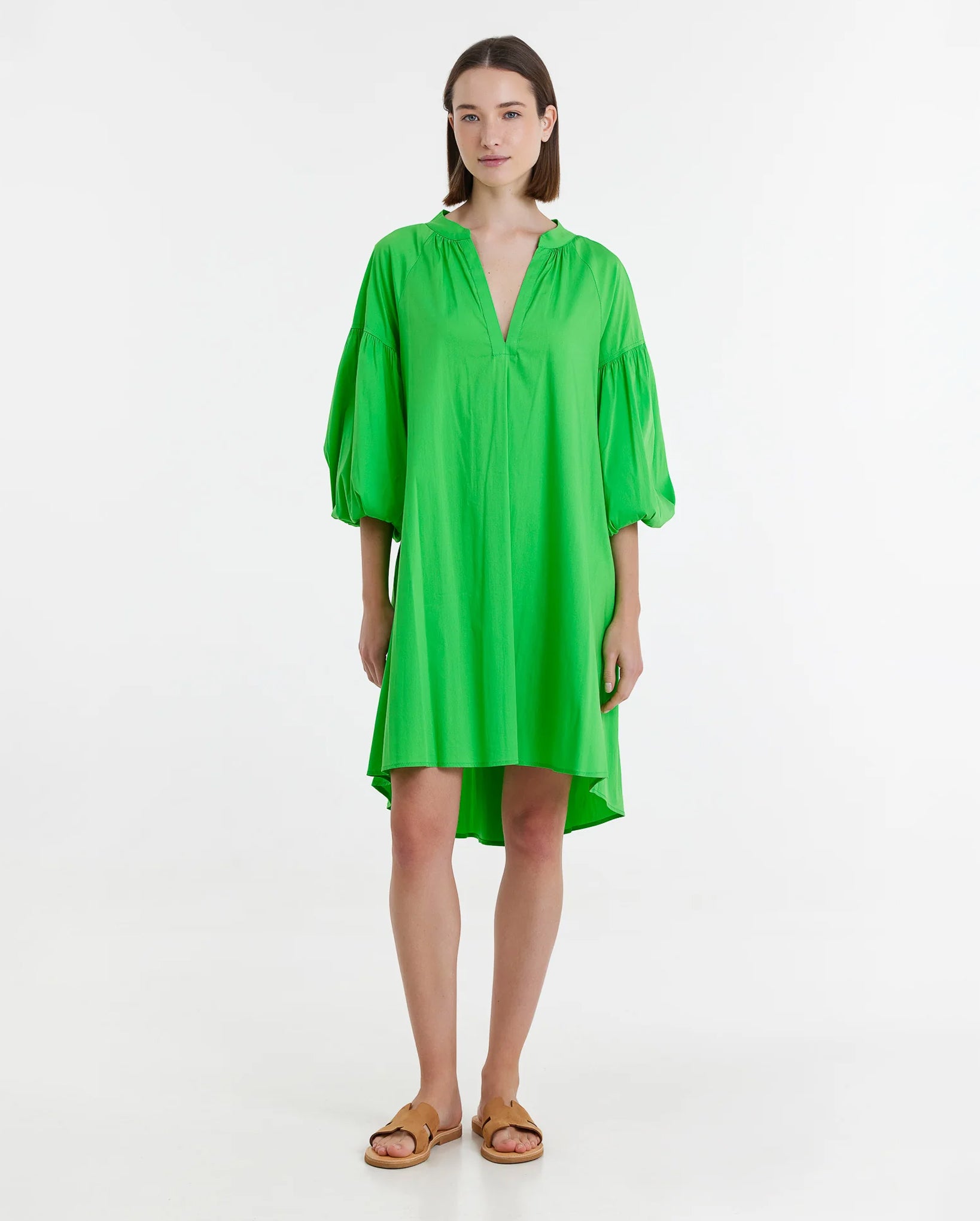 Izoldi Midi Dress (Green)