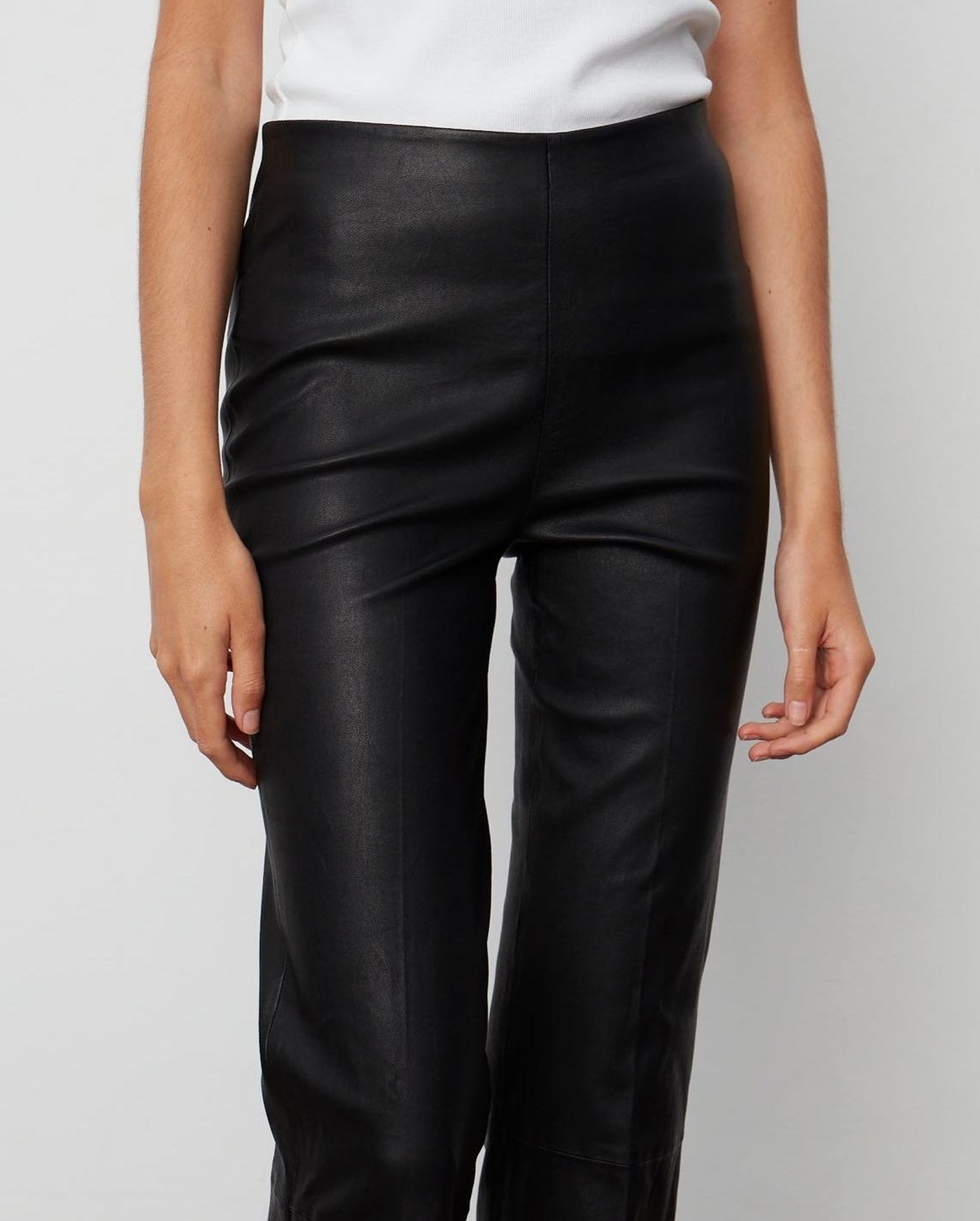 Mabella Leather Trousers