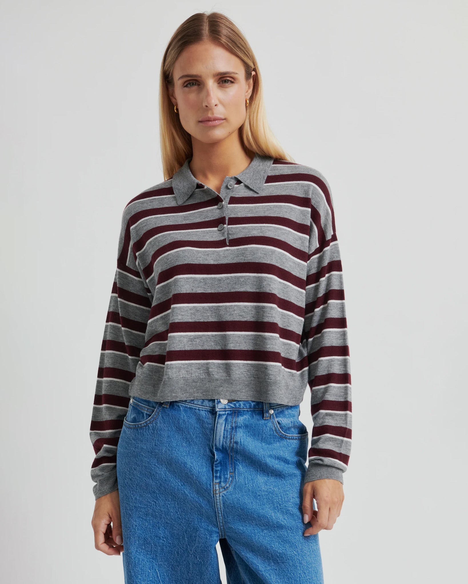 Miley Knit Collar (Fudge)