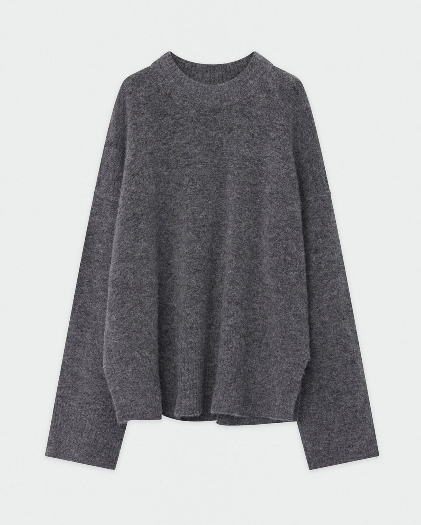 Josie Cozy Days Rd Pullover (Grey Melange)