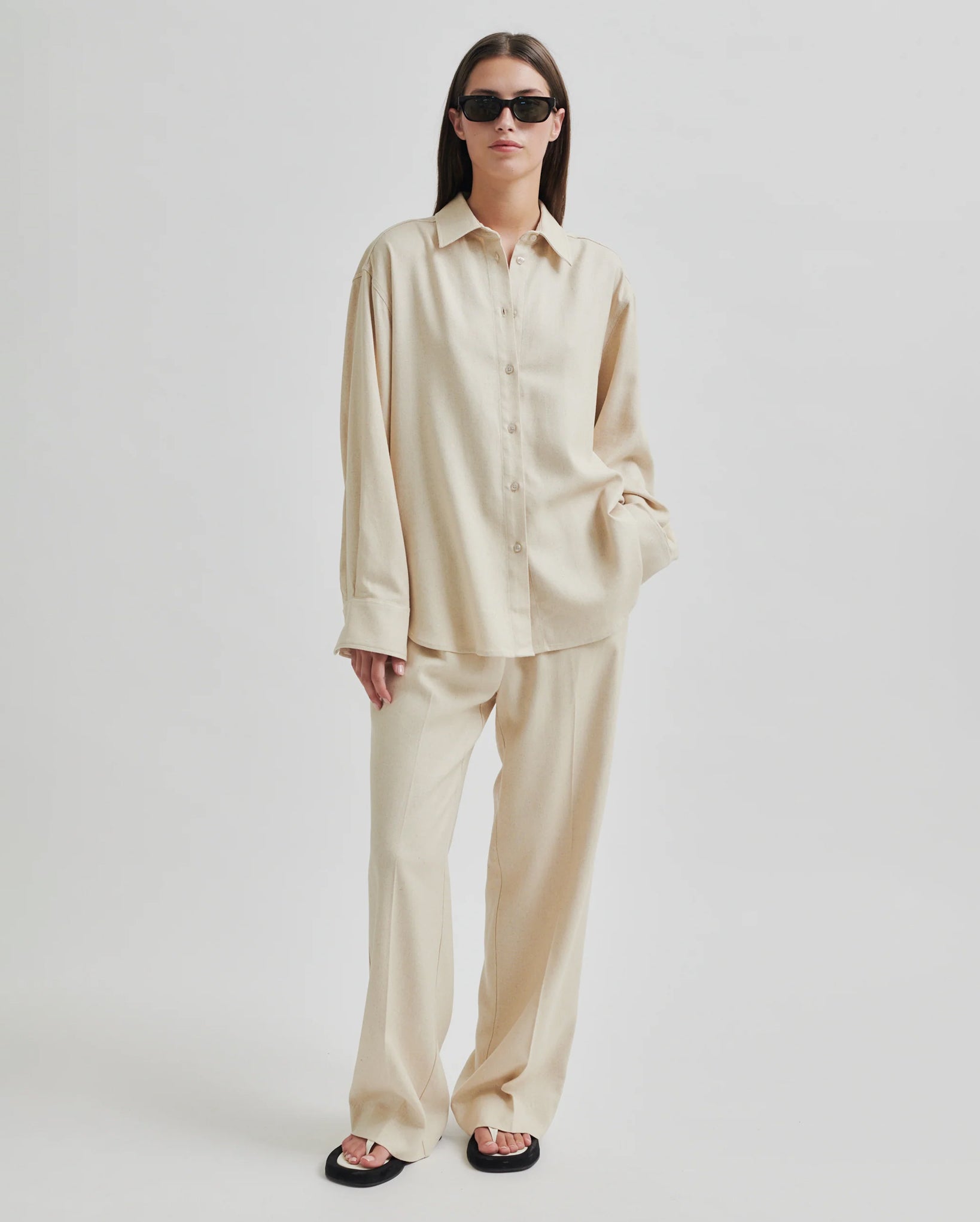 Estivo Relaxed Trousers (Pure Cashmere)
