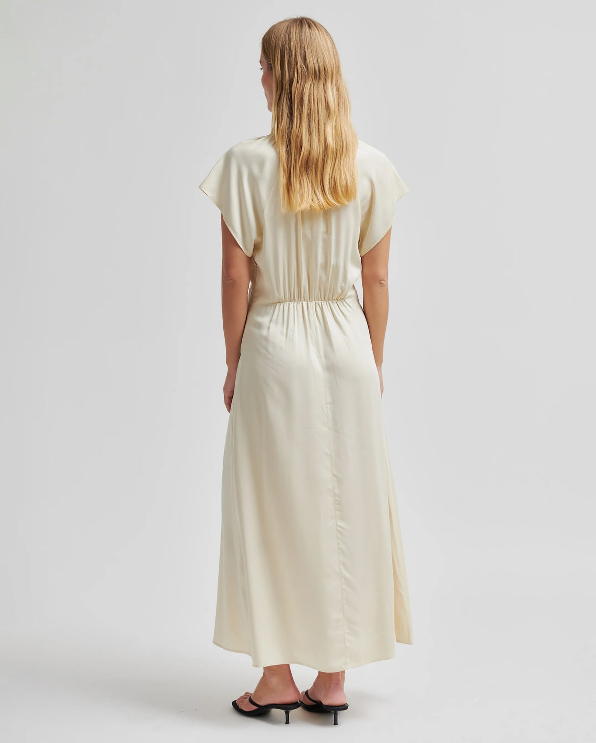 Shera Drill Dress (Alabaster Glea)