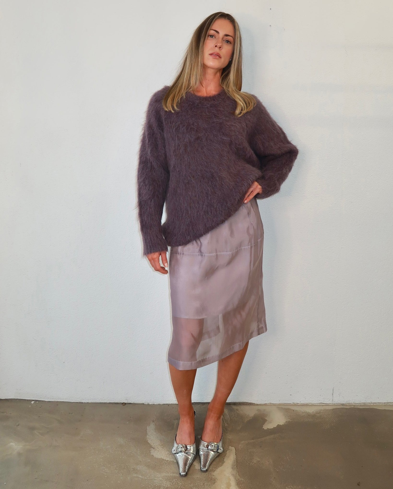 Dina Knit (Purple)